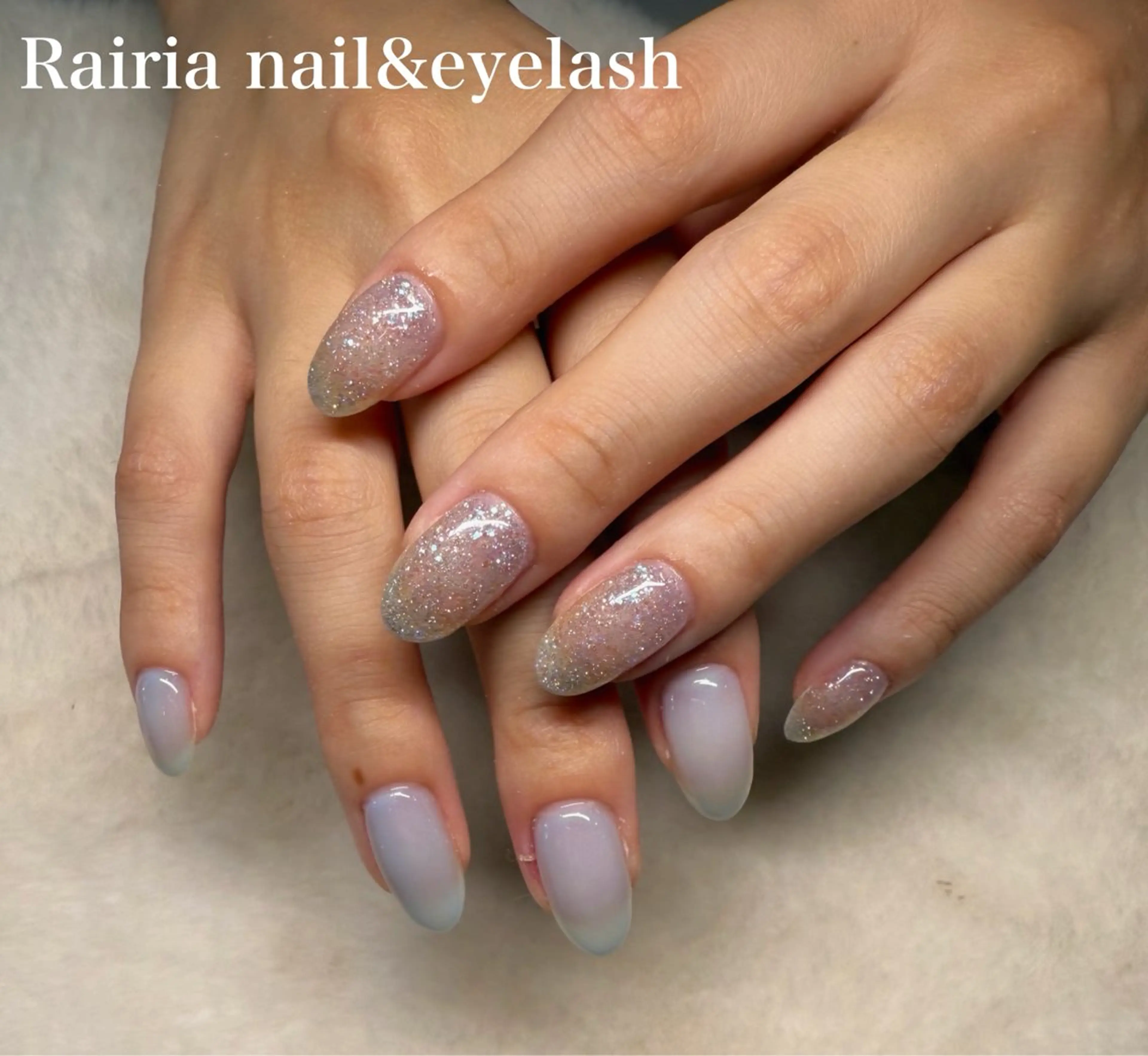 ネイル シンプルネイル Rairia   nail所属・屋敷 理奈のネイルデザイン