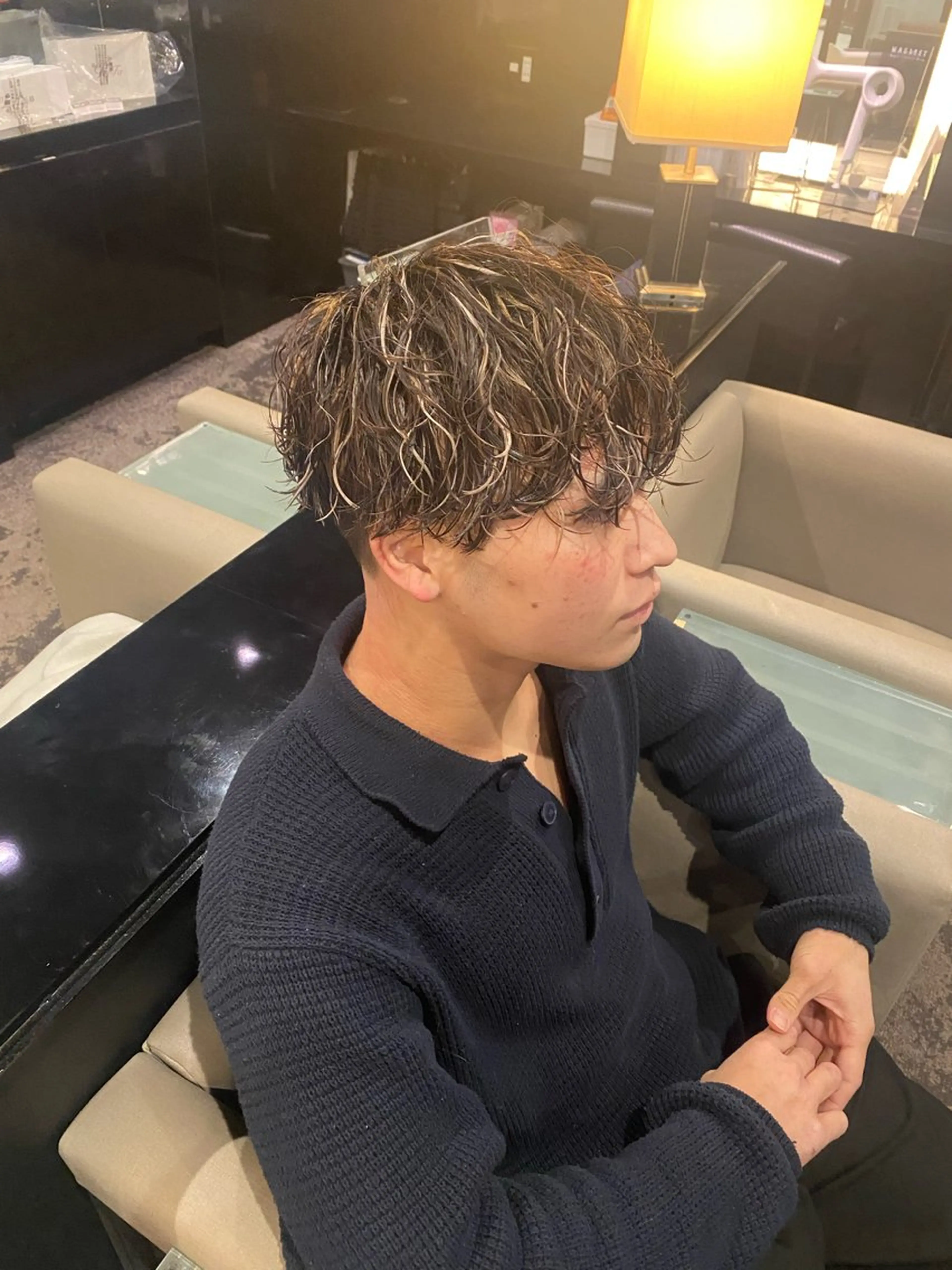 メンズ メンズパーマ パーマ 水野 聖哉のヘアスタイル