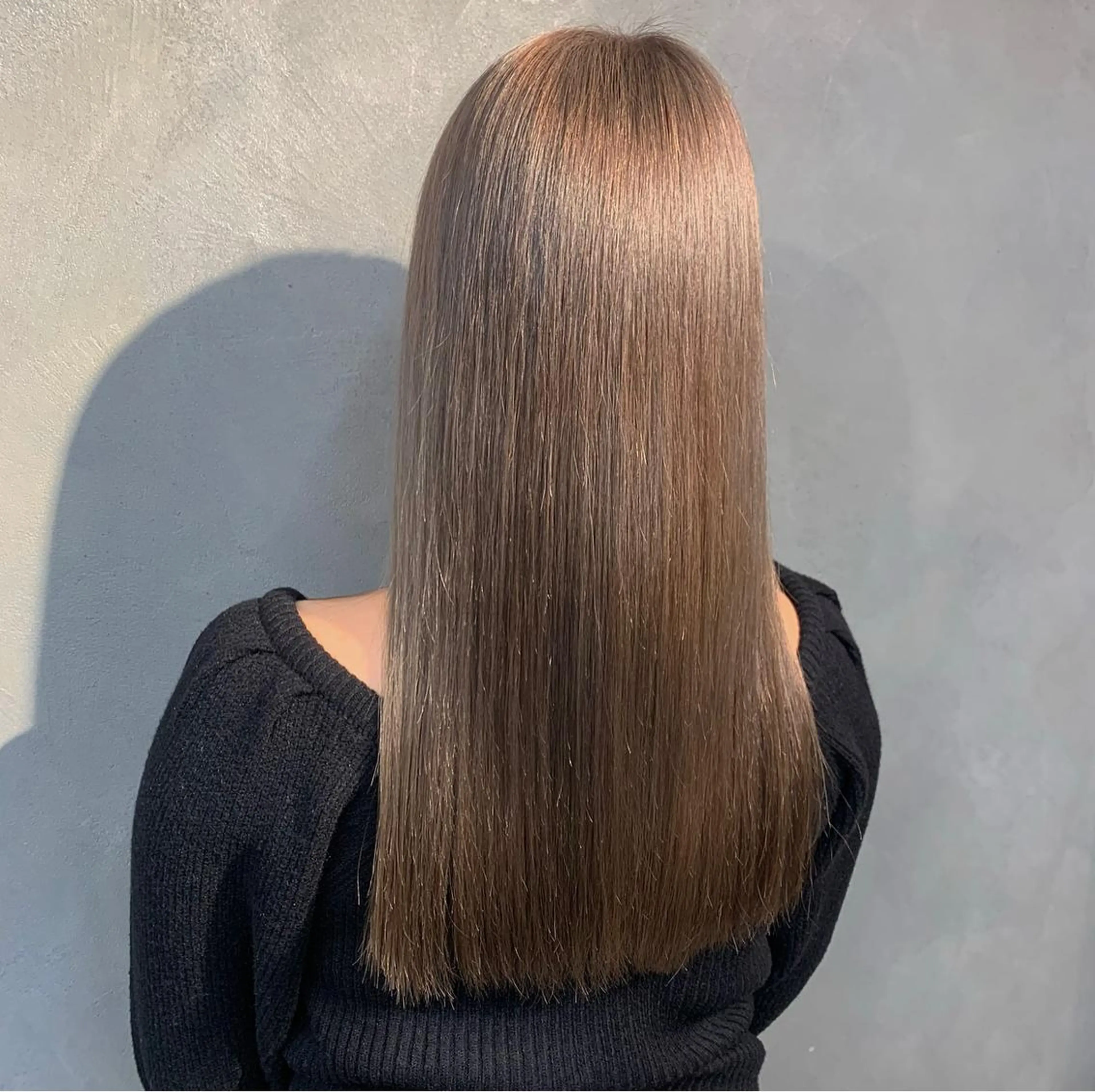 セミロング CS made by SHACHU栄店所属・❤️‍🔥シールエク ＋カラー京❤️‍🔥のヘアスタイル