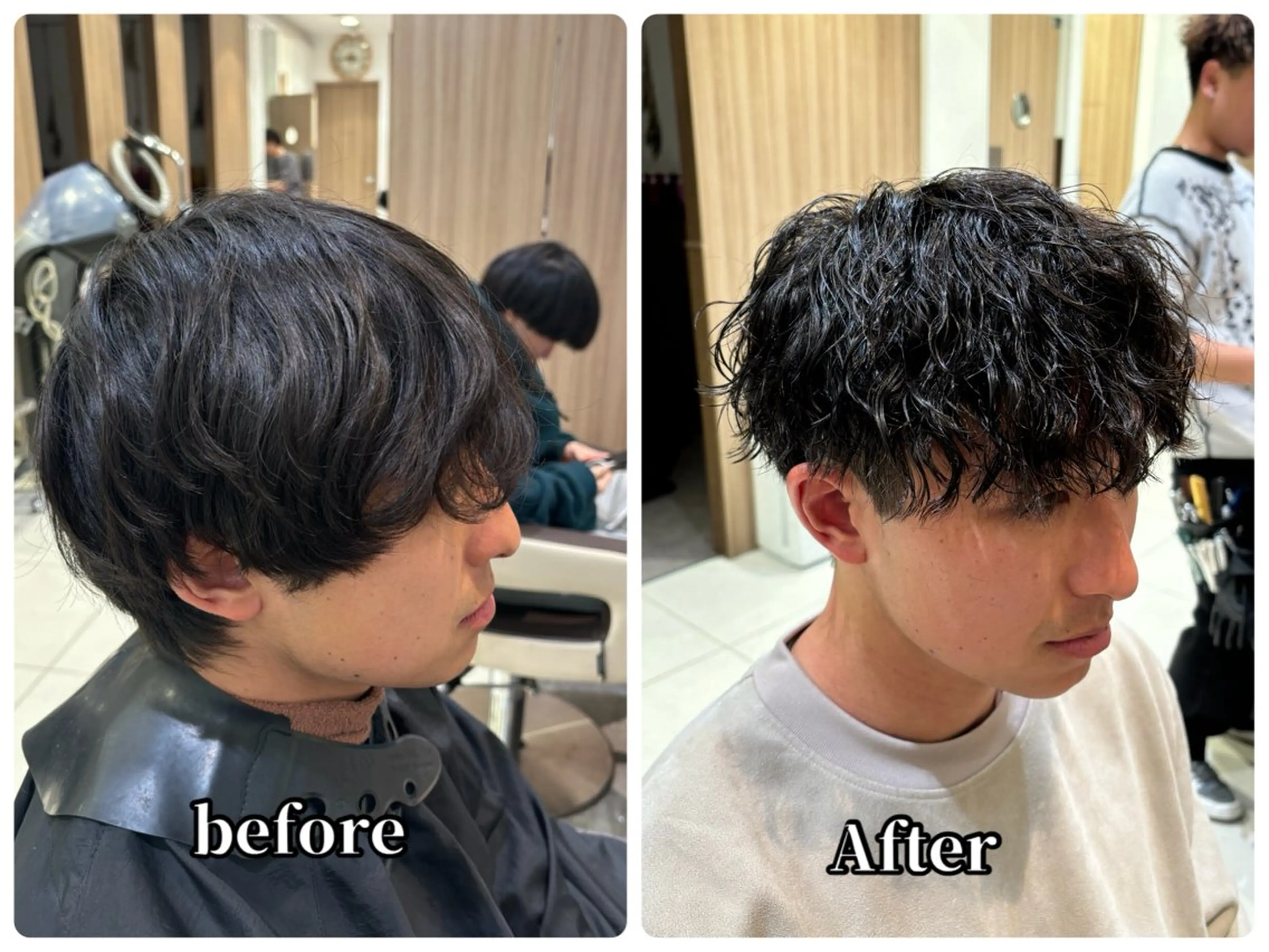 パーマ メンズ 波巻き･カルマ パーマ特化/aoiのヘアスタイル