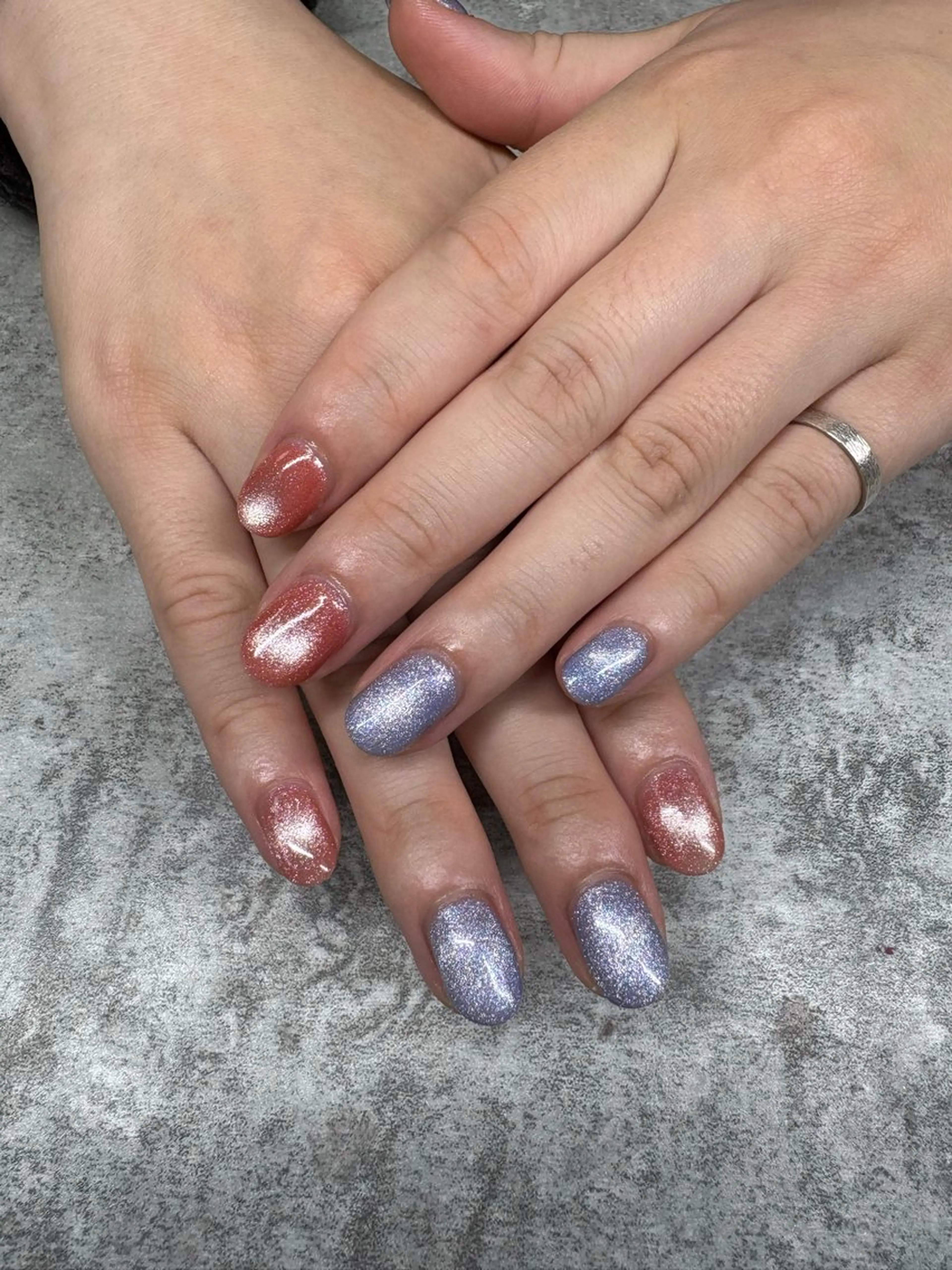 ネイル マグネットネイル ハンドネイル パラジェルフィルイン マグネット/倉持のネイルデザイン