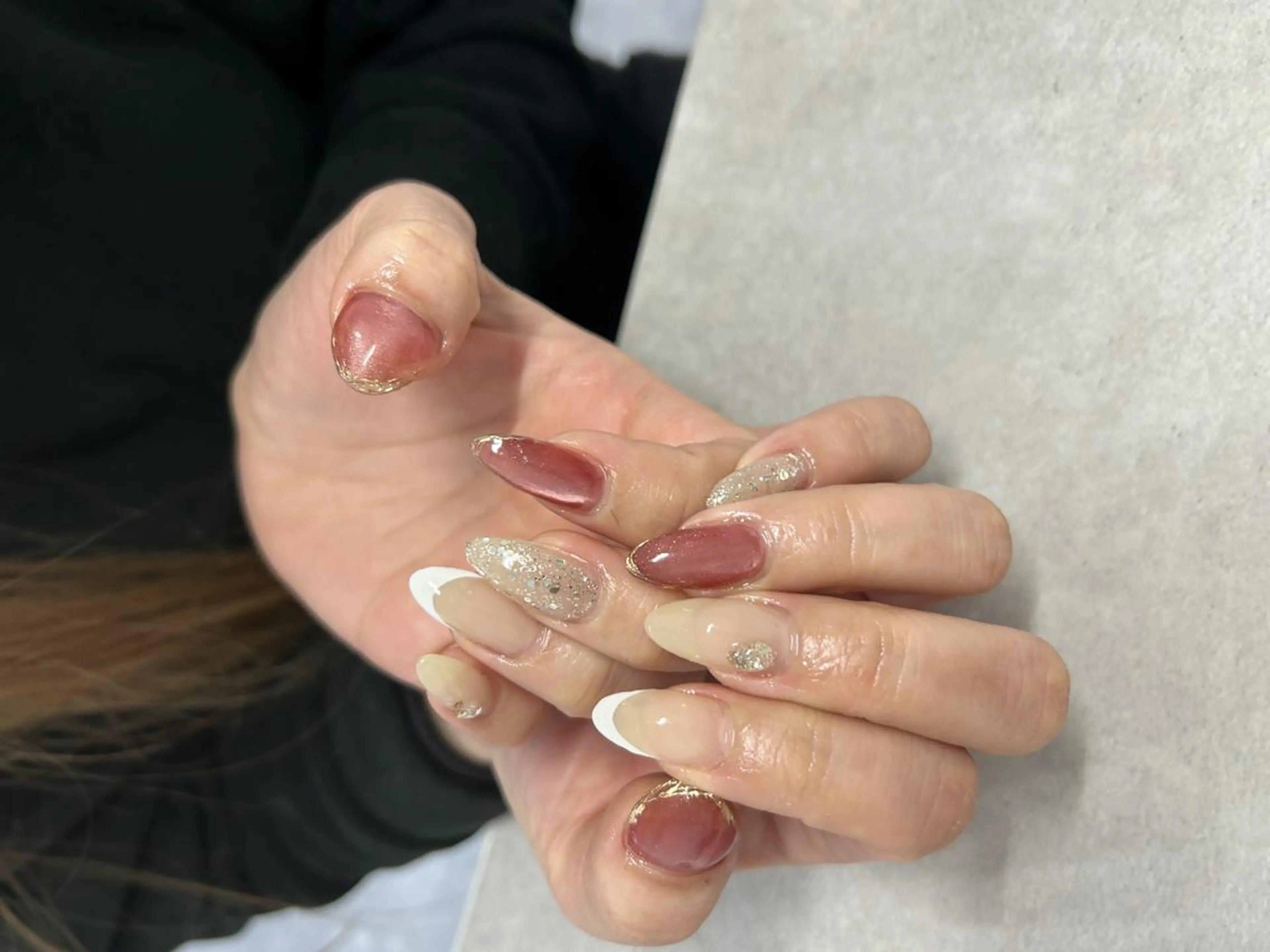 ネイル バレンタイン Ray. Maayaのネイルデザイン