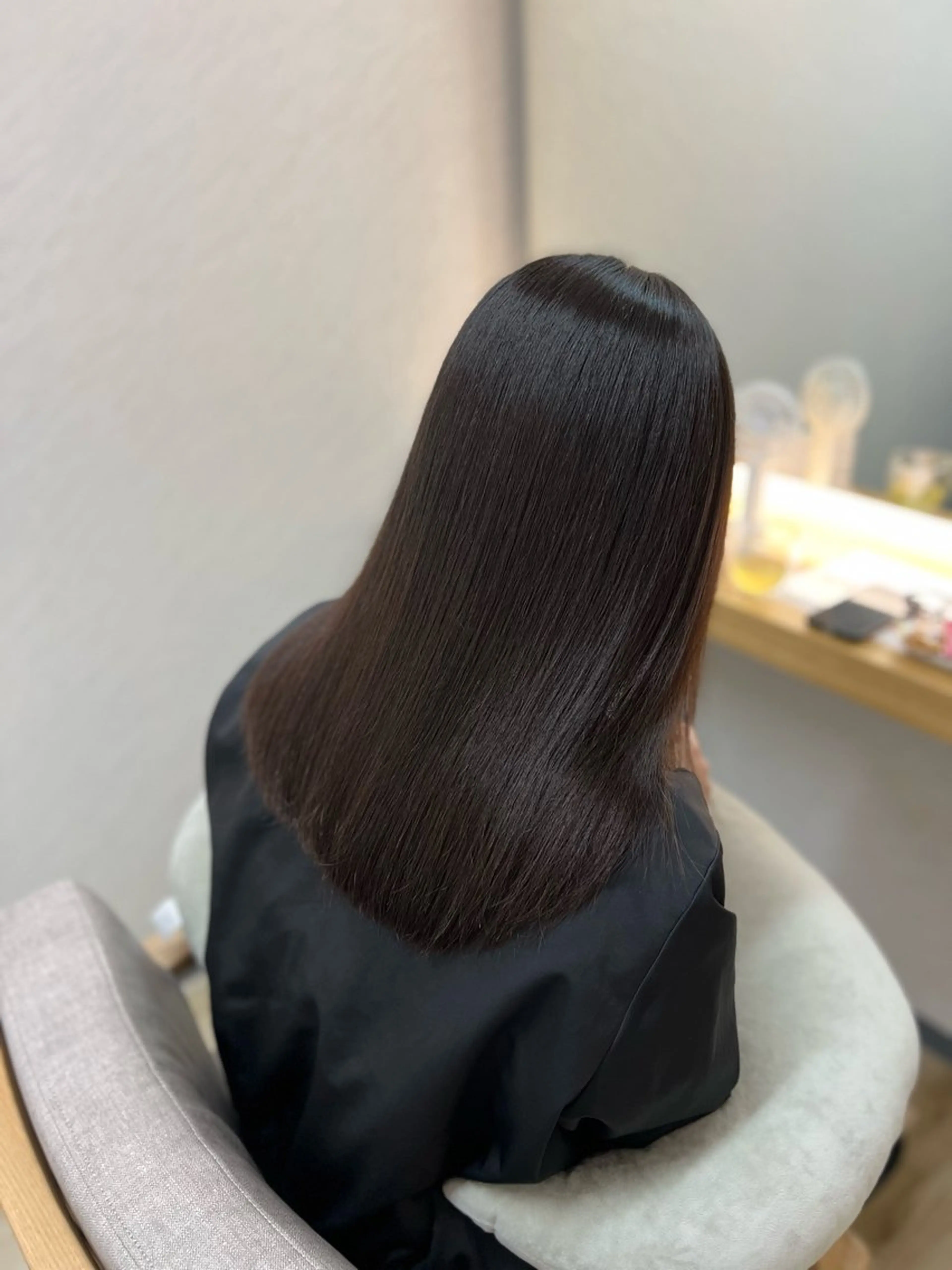 セミロング 縮毛矯正 カット 縮毛矯正 トリートメント ECLART 町田　井口聖也のヘアスタイル