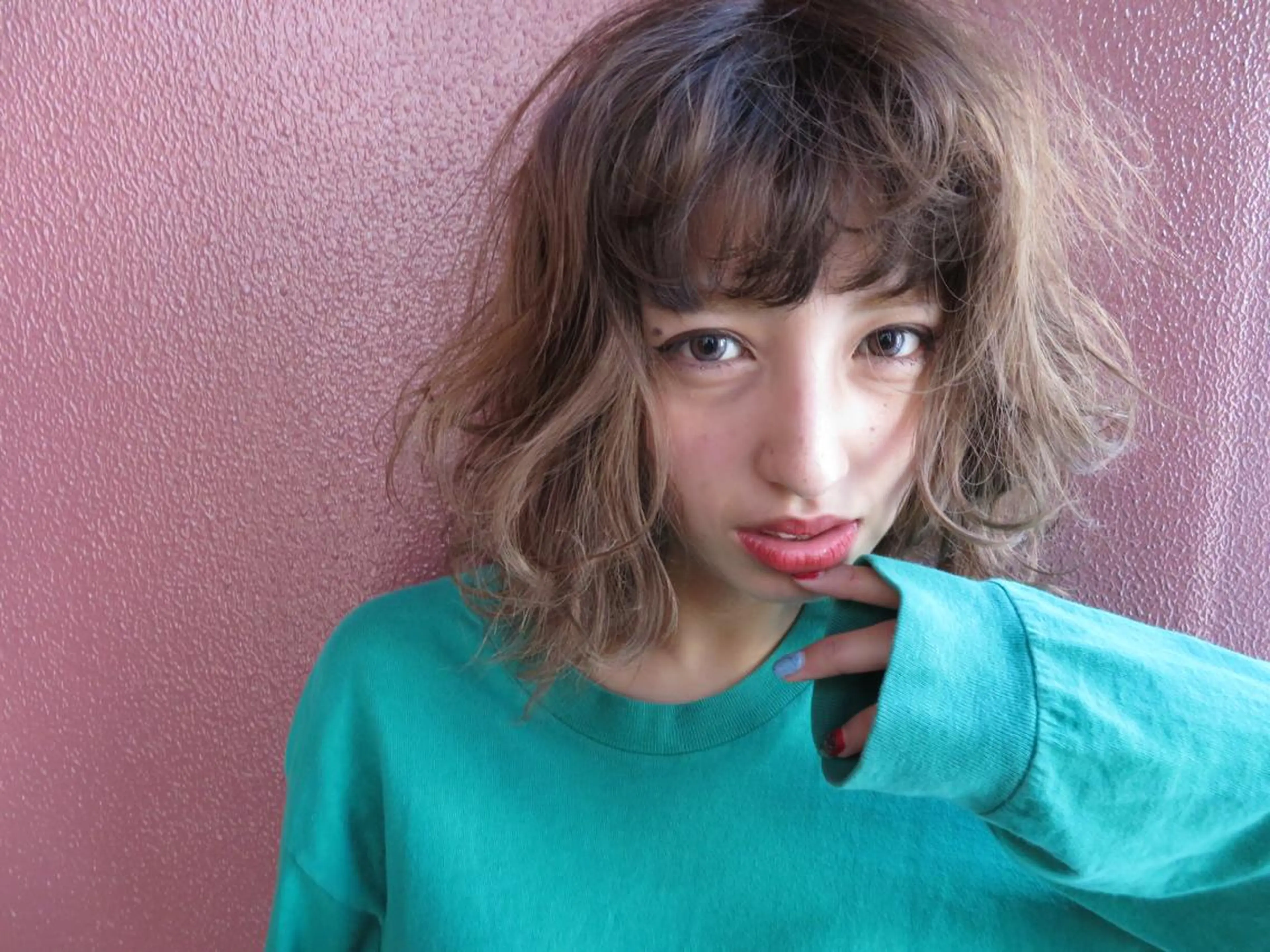 ショート ミディアム セミロング ロング カラー ヘアアレンジ 外国人風カラー レイヤーカット BLend 渋谷のヘアスタイル