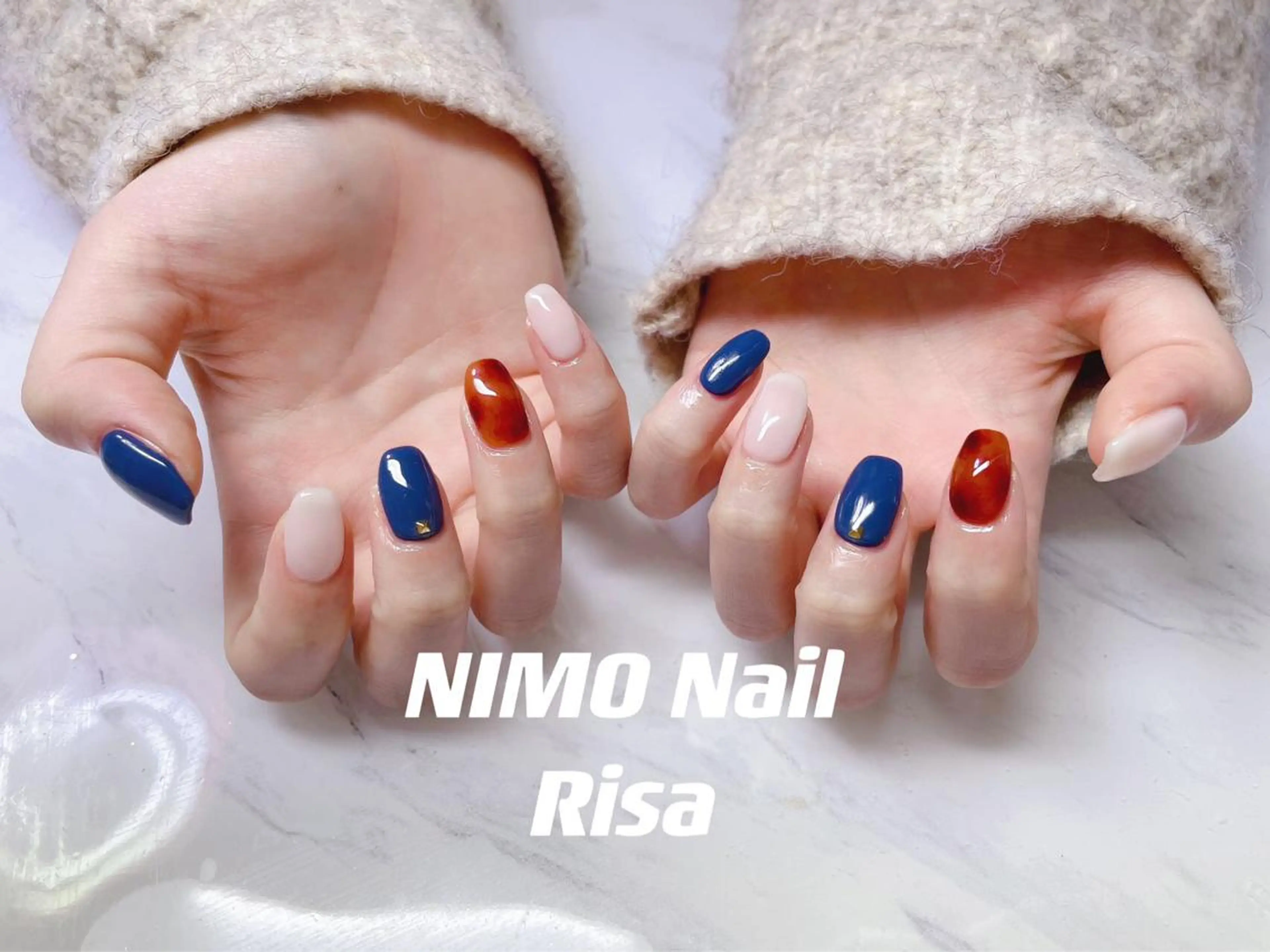 ネイル ハンドネイル ハンドケア RI SA☀️ リサのネイルデザイン