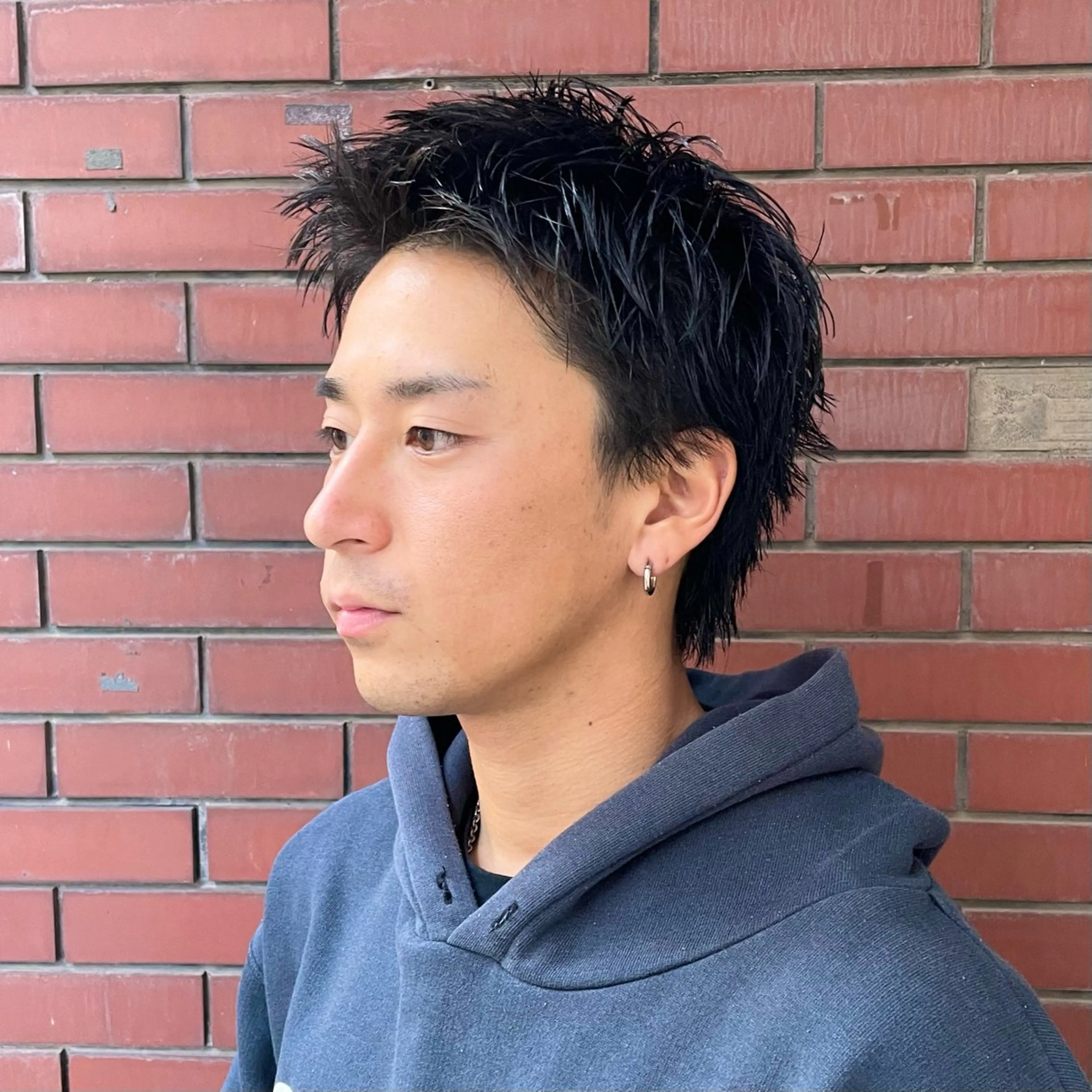 ショート メンズ メンズショート スパイキーショート 刈り上げ ショートヘア 【柏メンズパーマ職人 】店長　KAZUMAのヘアスタイル