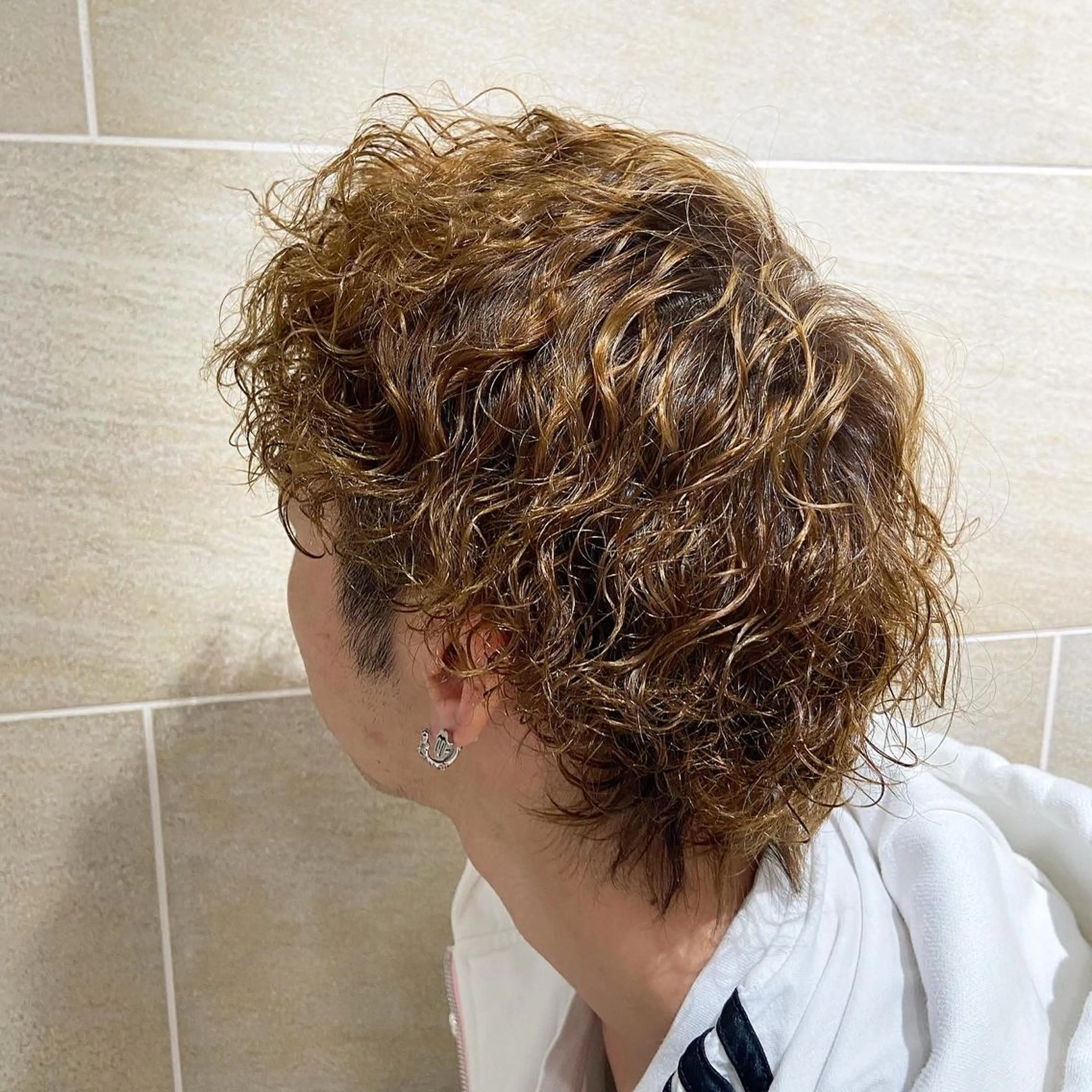 ショート パーマ メンズ hair＆make CIEL所属・武井 哉子のヘアスタイル