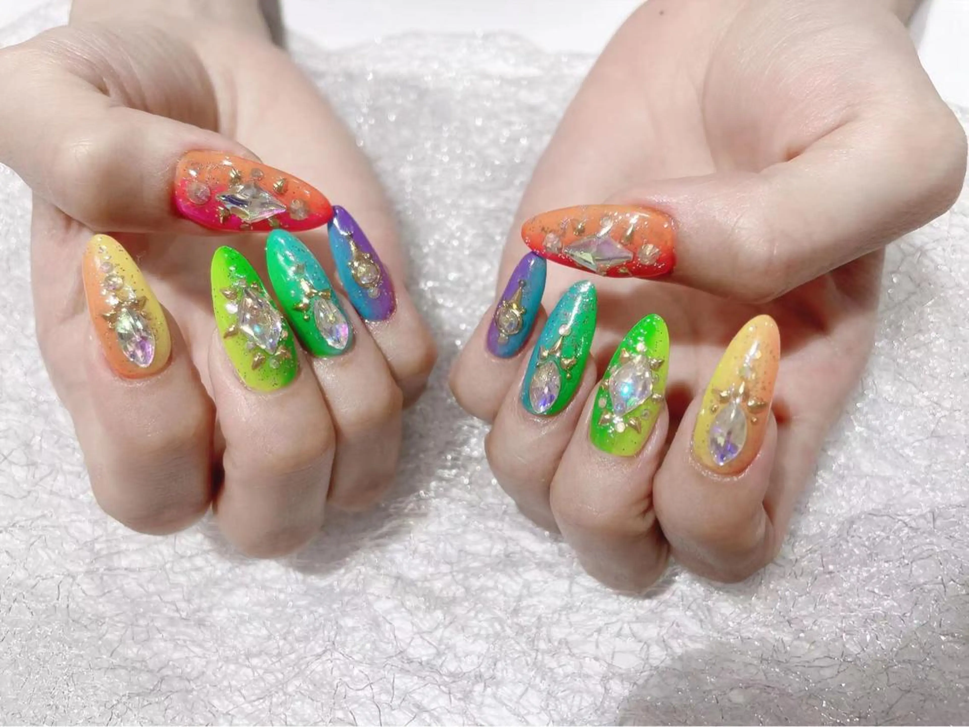 ネイル 長さだし専門店 M2　rikaのネイルデザイン