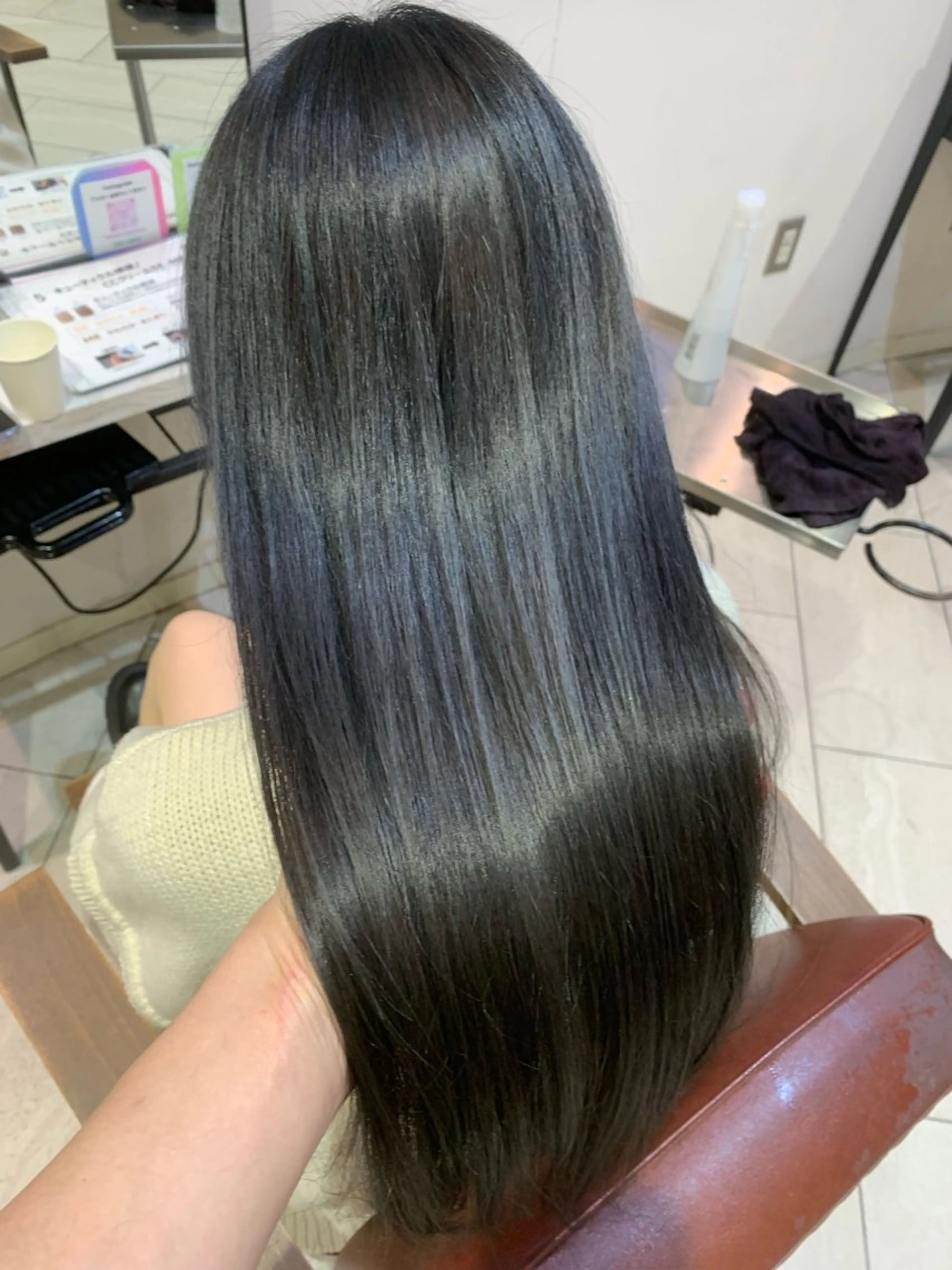 【ご新規様限定🍀】縮毛矯正➕似合わせカット➕2stepトリートメント✨の写真