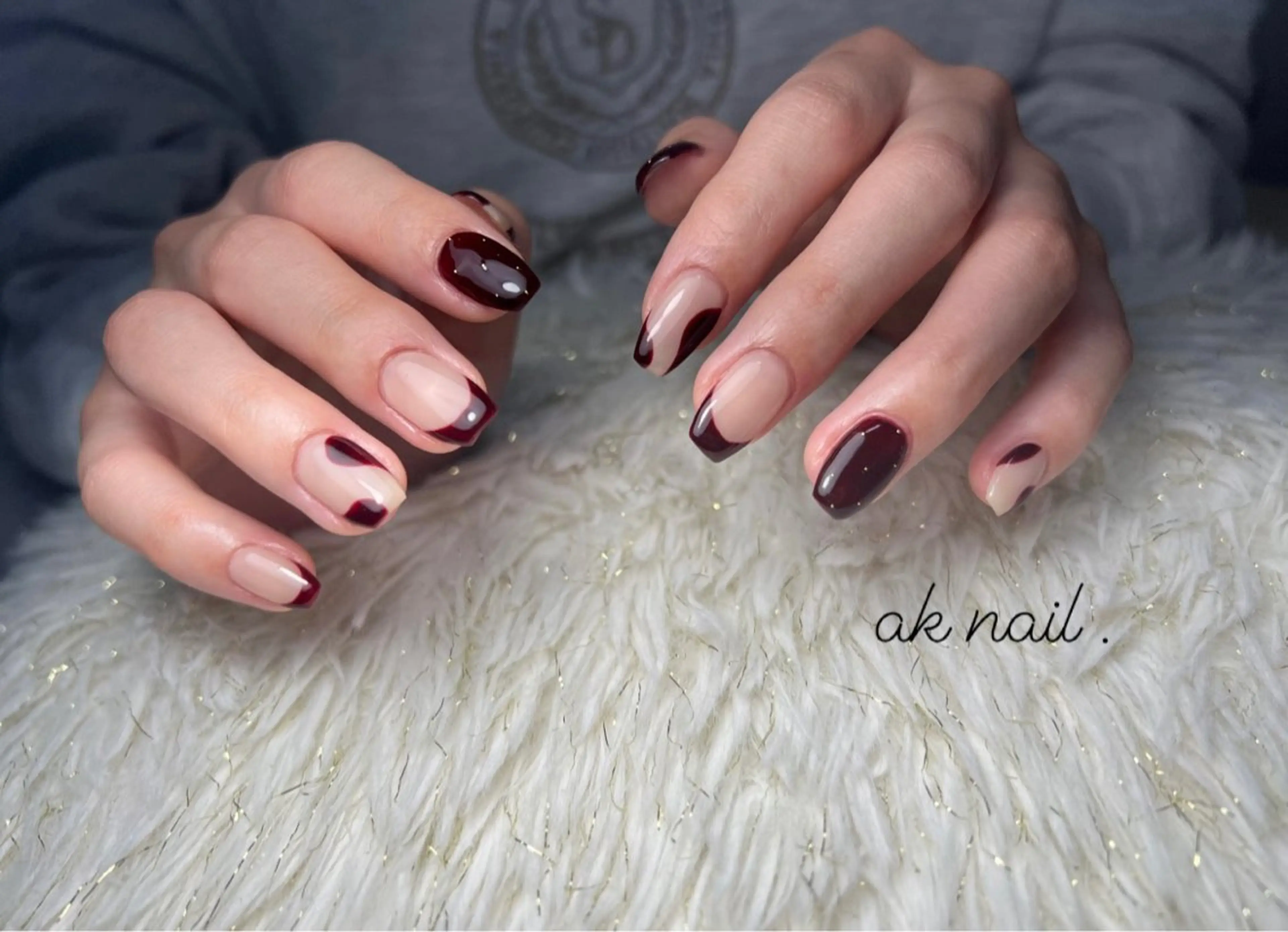 ネイル ハンドネイル ak nail .のネイルデザイン