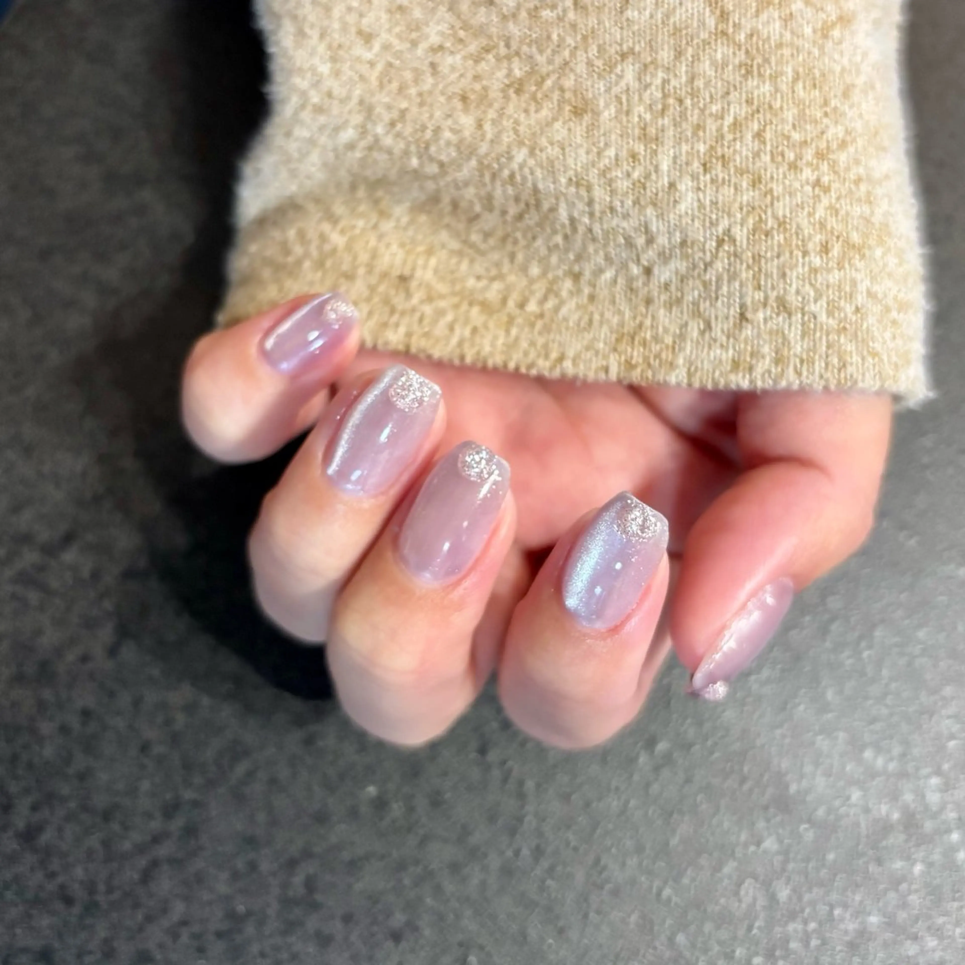 ネイル フラッシュネイル マグネットネイル ハンドネイル nail salon Lanaのネイルデザイン