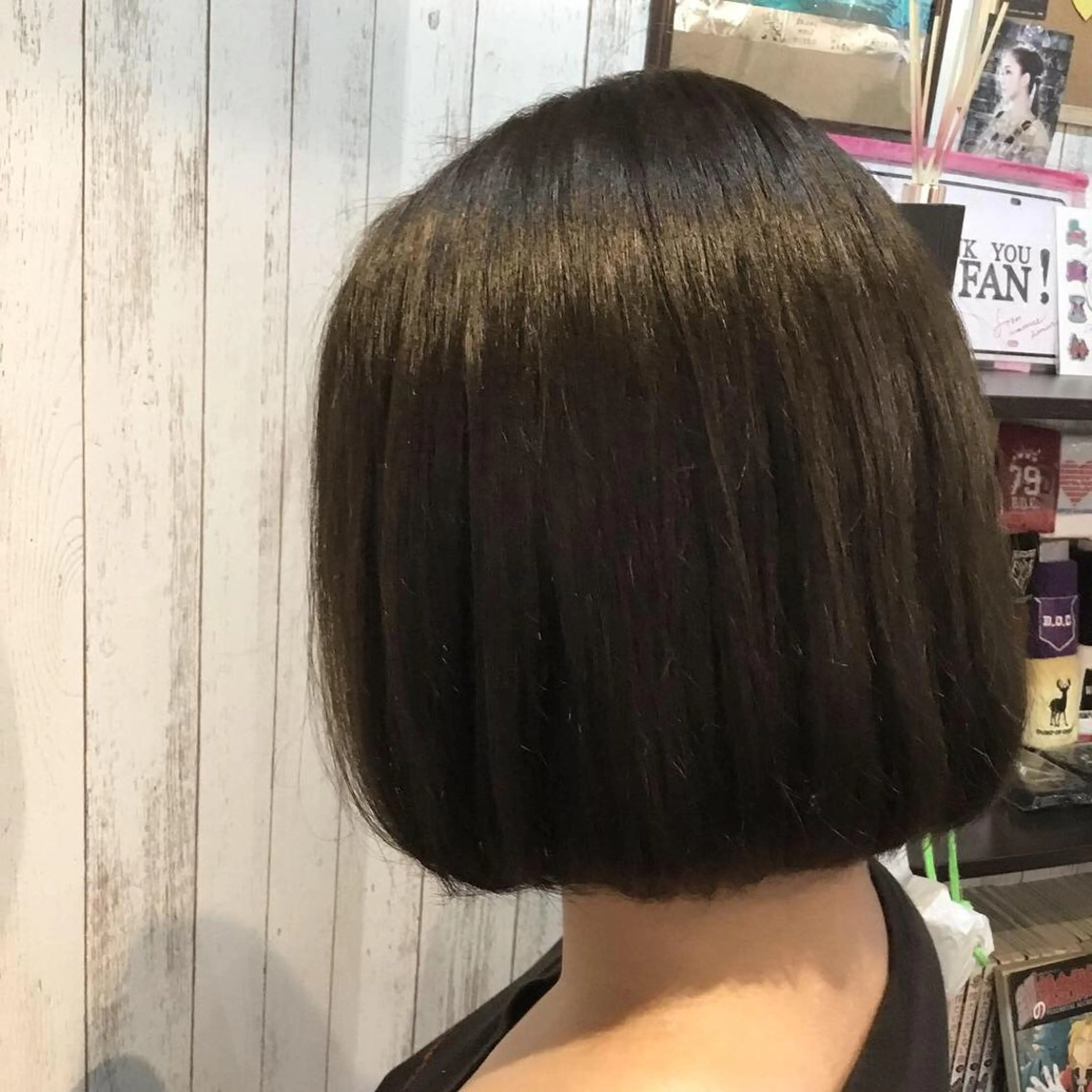 ミディアム カラー パーマ embrace エンブレイスのヘアスタイル