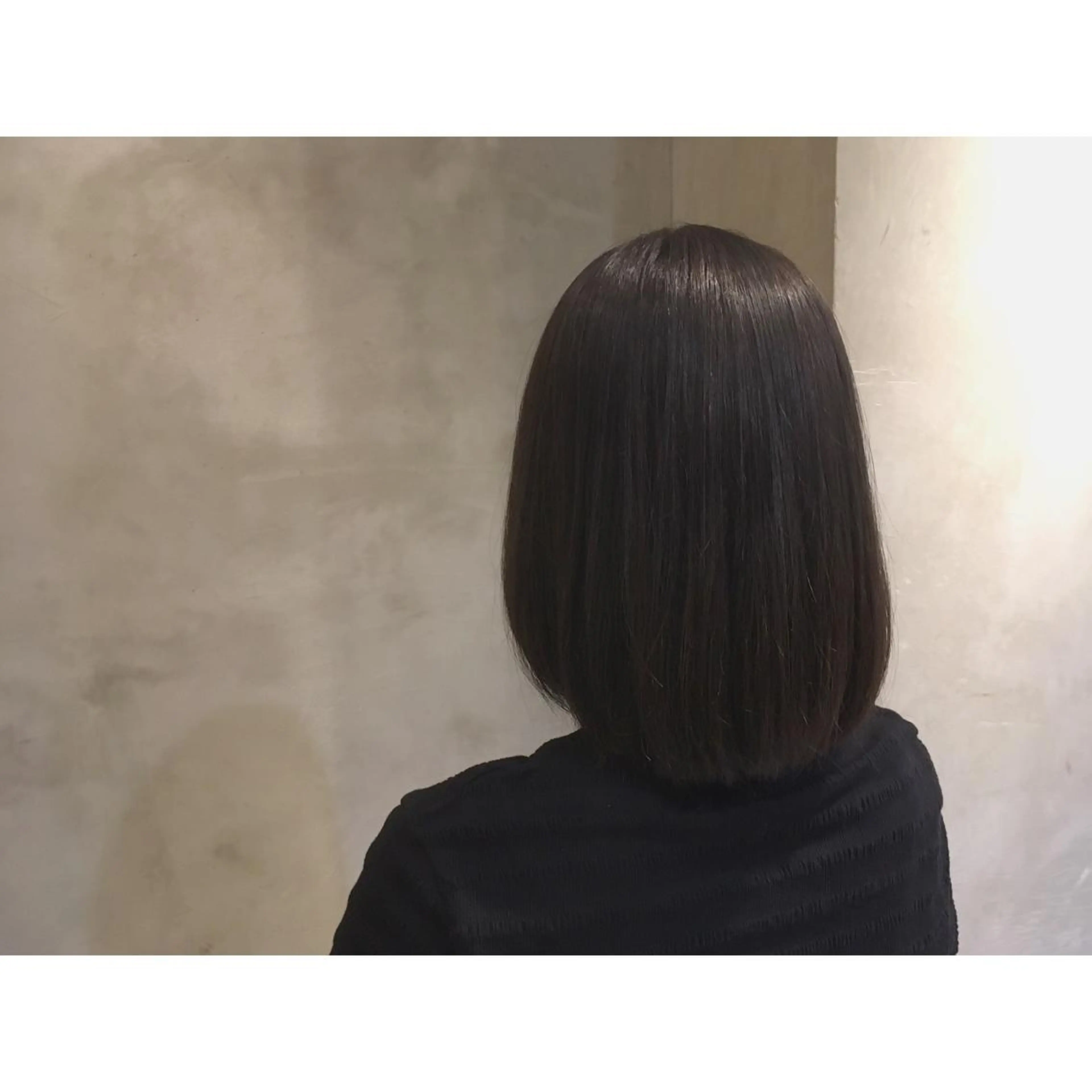 ミディアム カラー ネイビーカラー オーガニックカラー ツヤ美髪💐 髪質改善/高山愛来のヘアスタイル