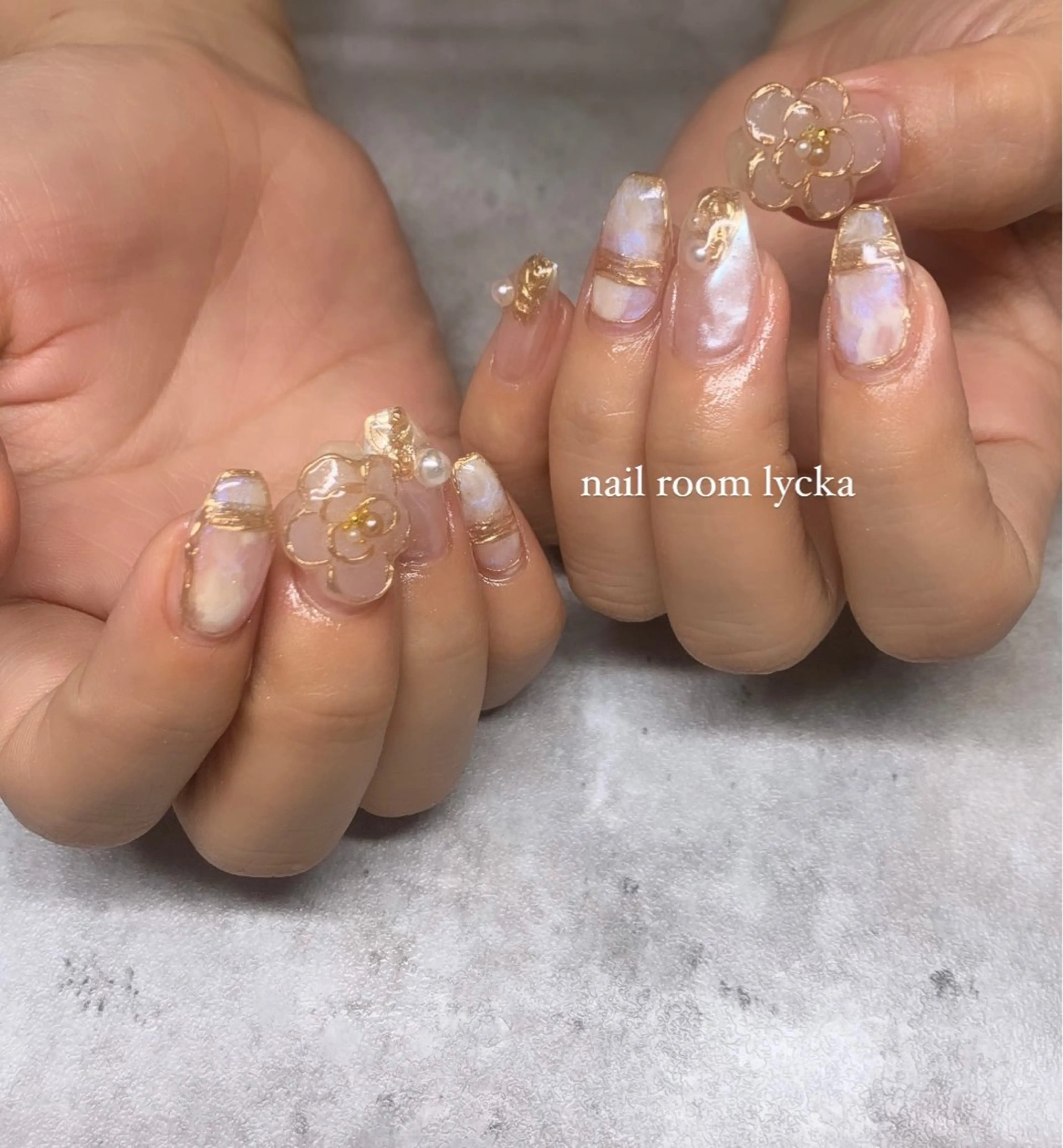 ネイル ﾈｲﾙﾙｰﾑﾘｯｶ 𝐦𝐚𝐲𝐮のネイルデザイン