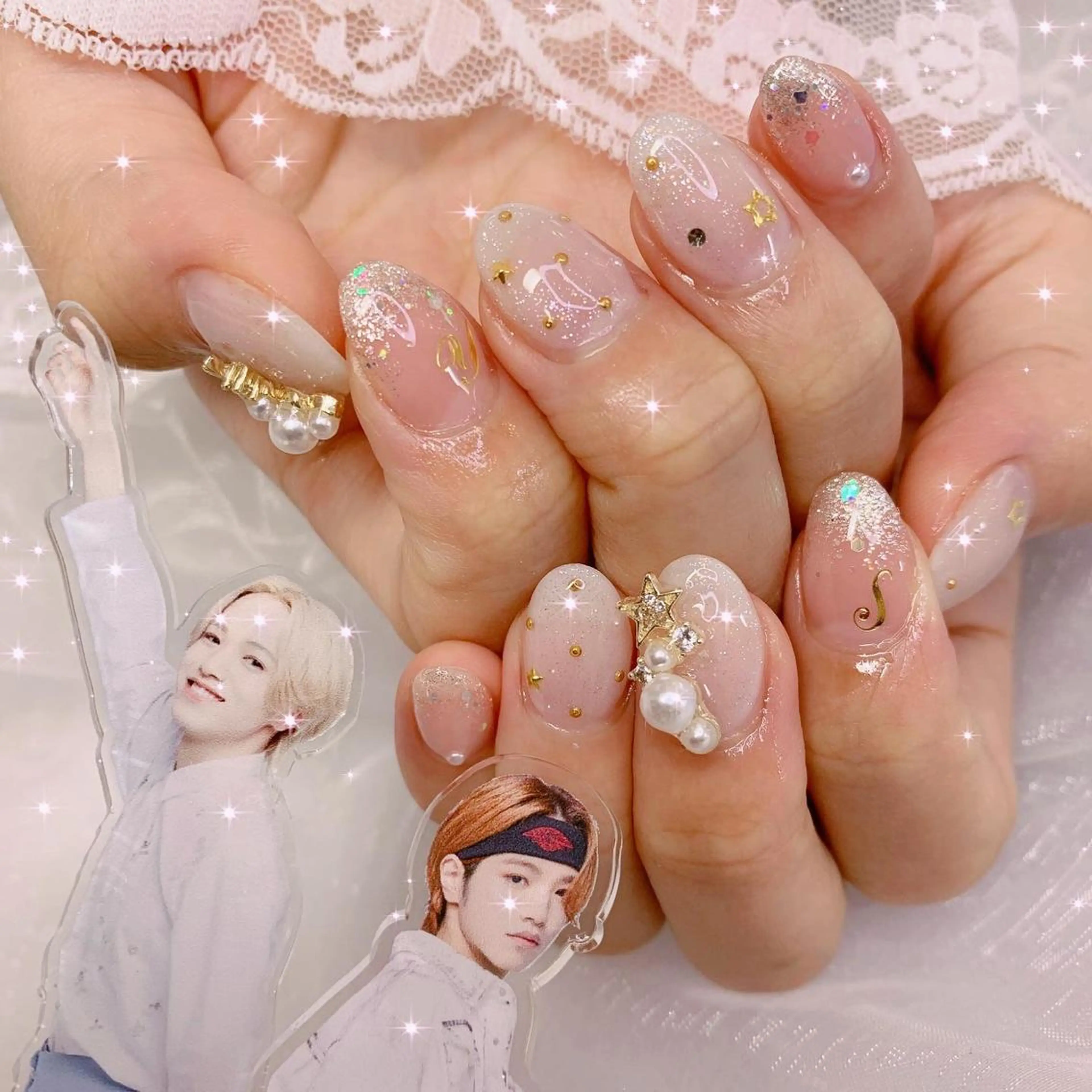 ネイル ハンドネイル La neige* yuki 🥯🍑のネイルデザイン