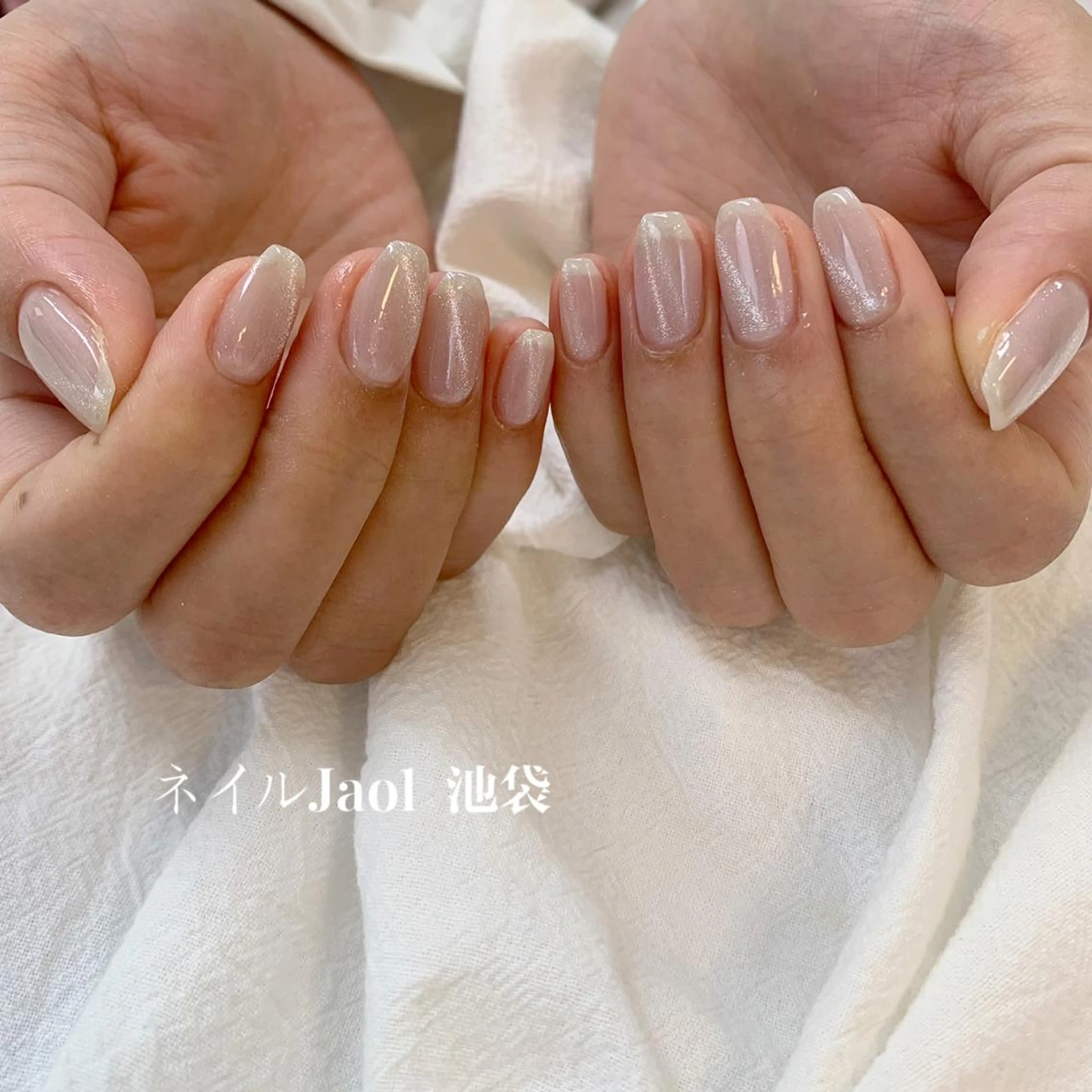 ミディアム ハンドネイル nail jaol池袋店所属・ネイルJaol 池袋のネイルデザイン