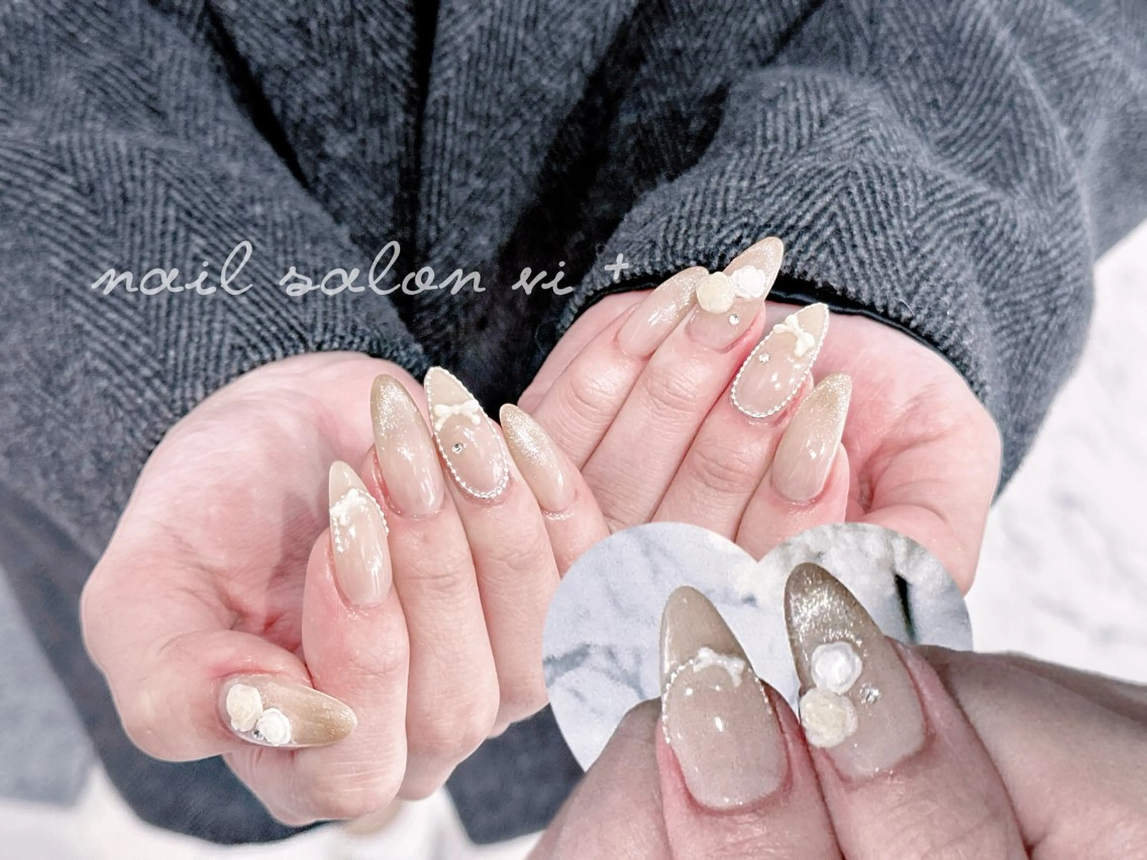 ネイル ハンドネイル ✨Nailsalon Vi+✨のネイルデザイン
