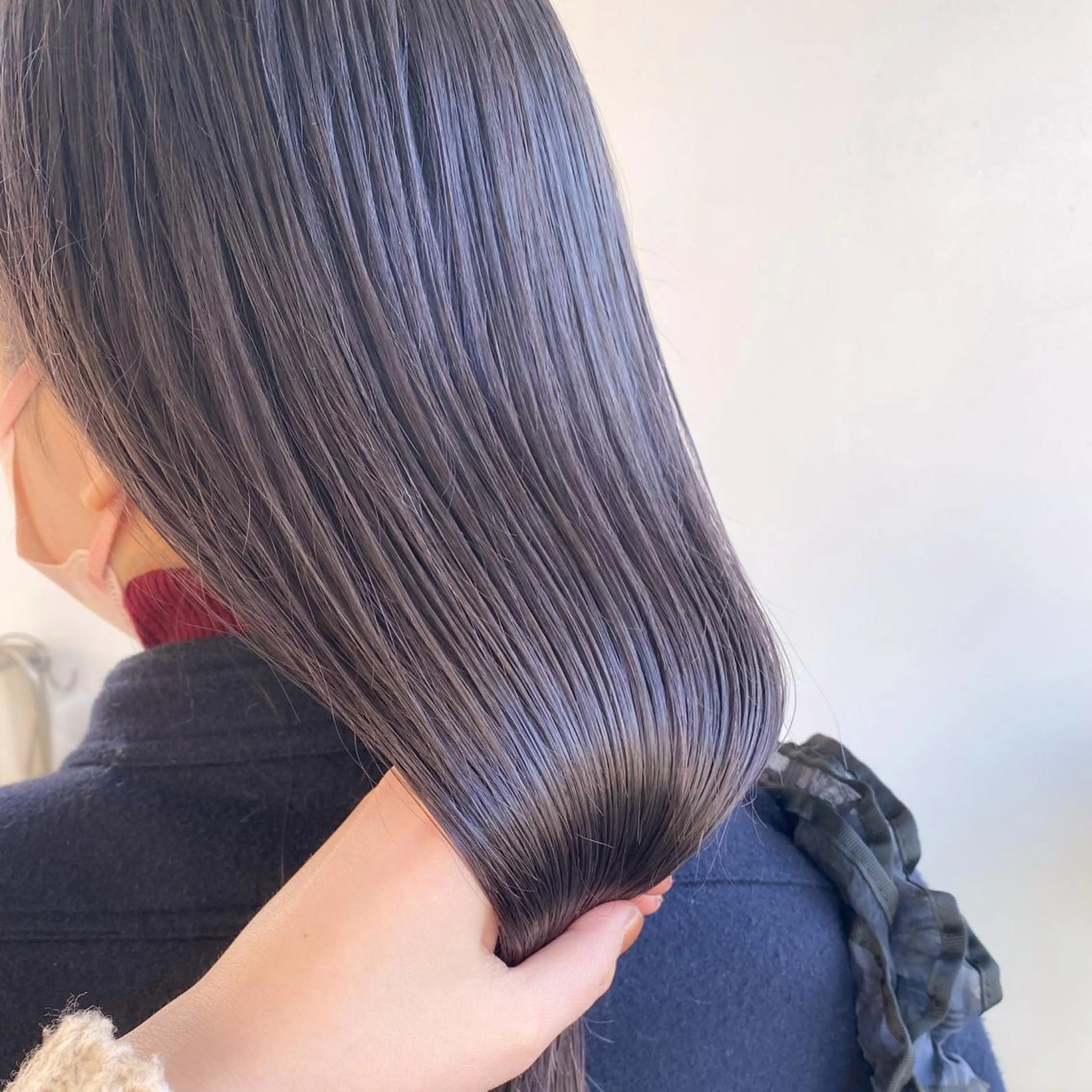 ミディアム カラー ヘアカラー トリートメント 中屋恵美🎨 Designカラーのヘアスタイル