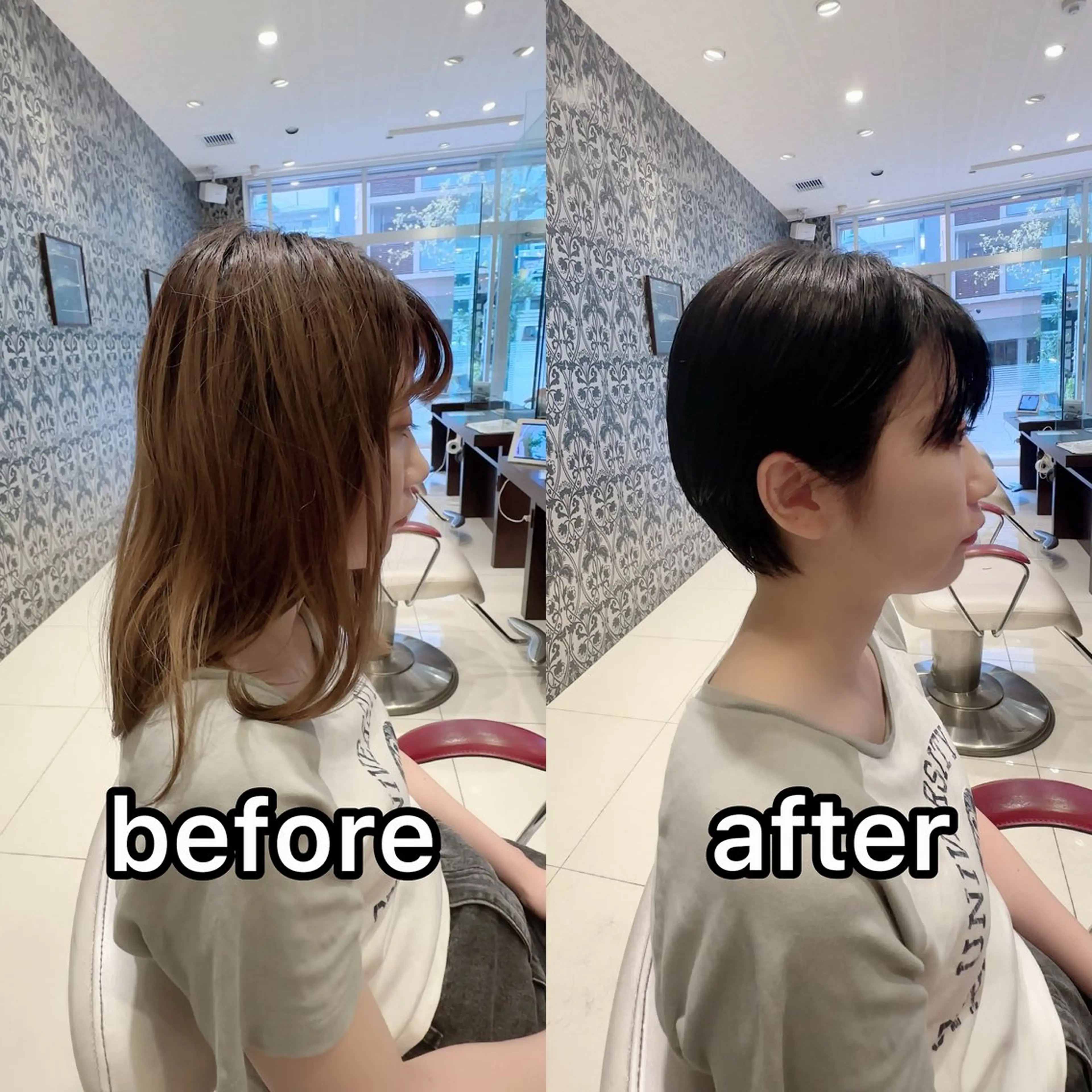 ショート 益野 凌のヘアスタイル
