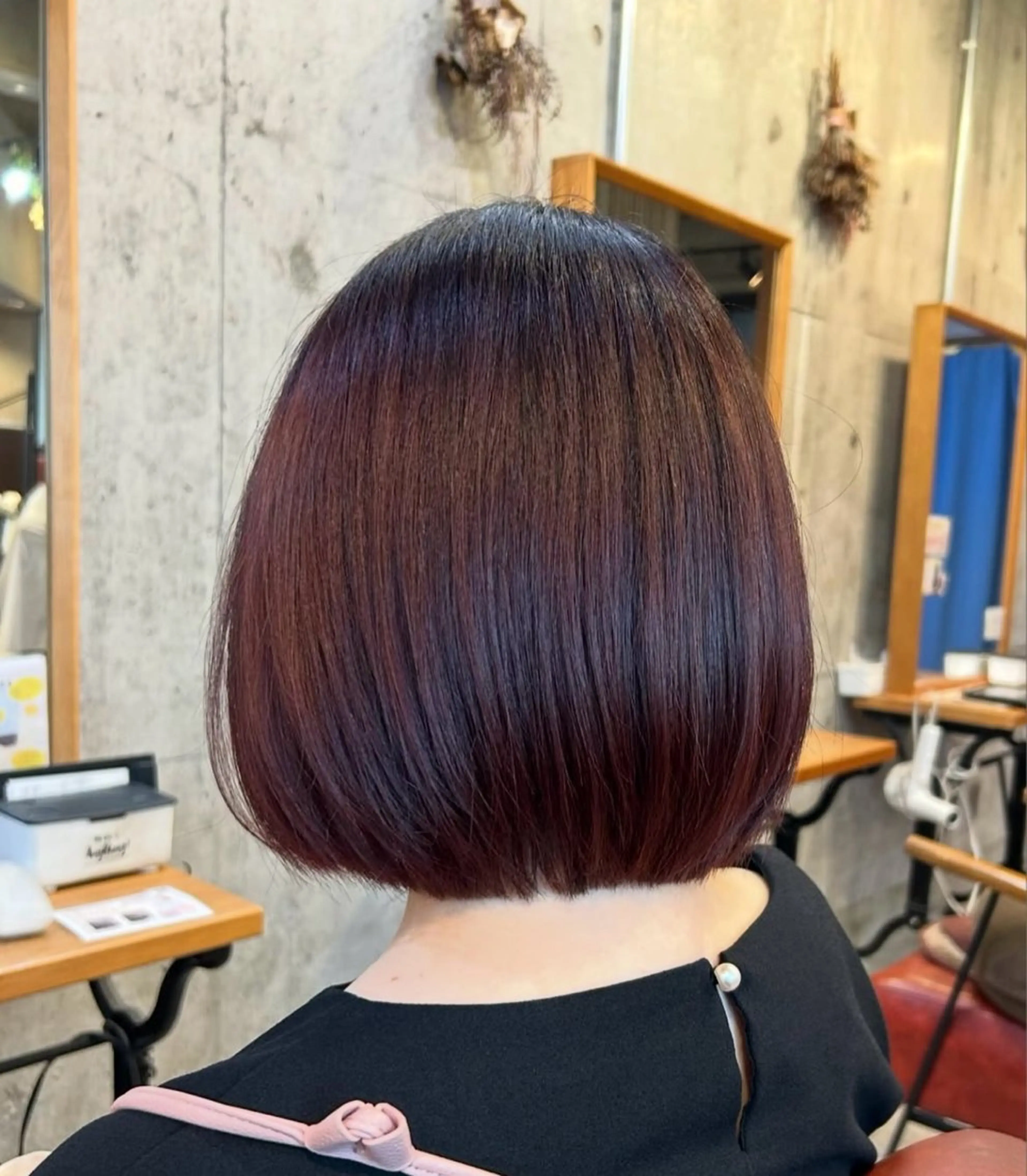 ミディアム カット ヘアカラー トリートメント 渡部恵佑 川崎/髪質改善のヘアスタイル