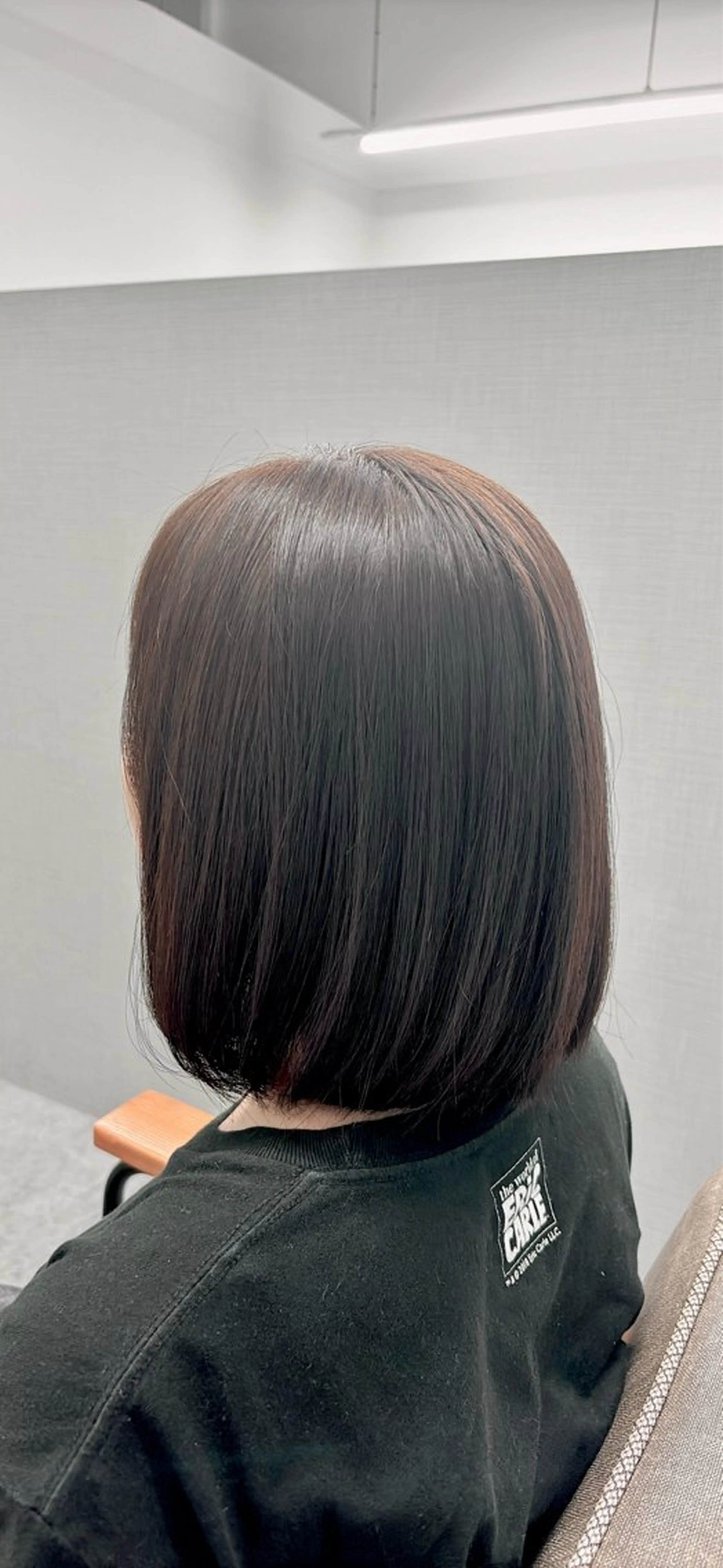 ミディアム 縮毛矯正 KOKUA【コクア】所属・松川優真 【髪質改善】のヘアスタイル