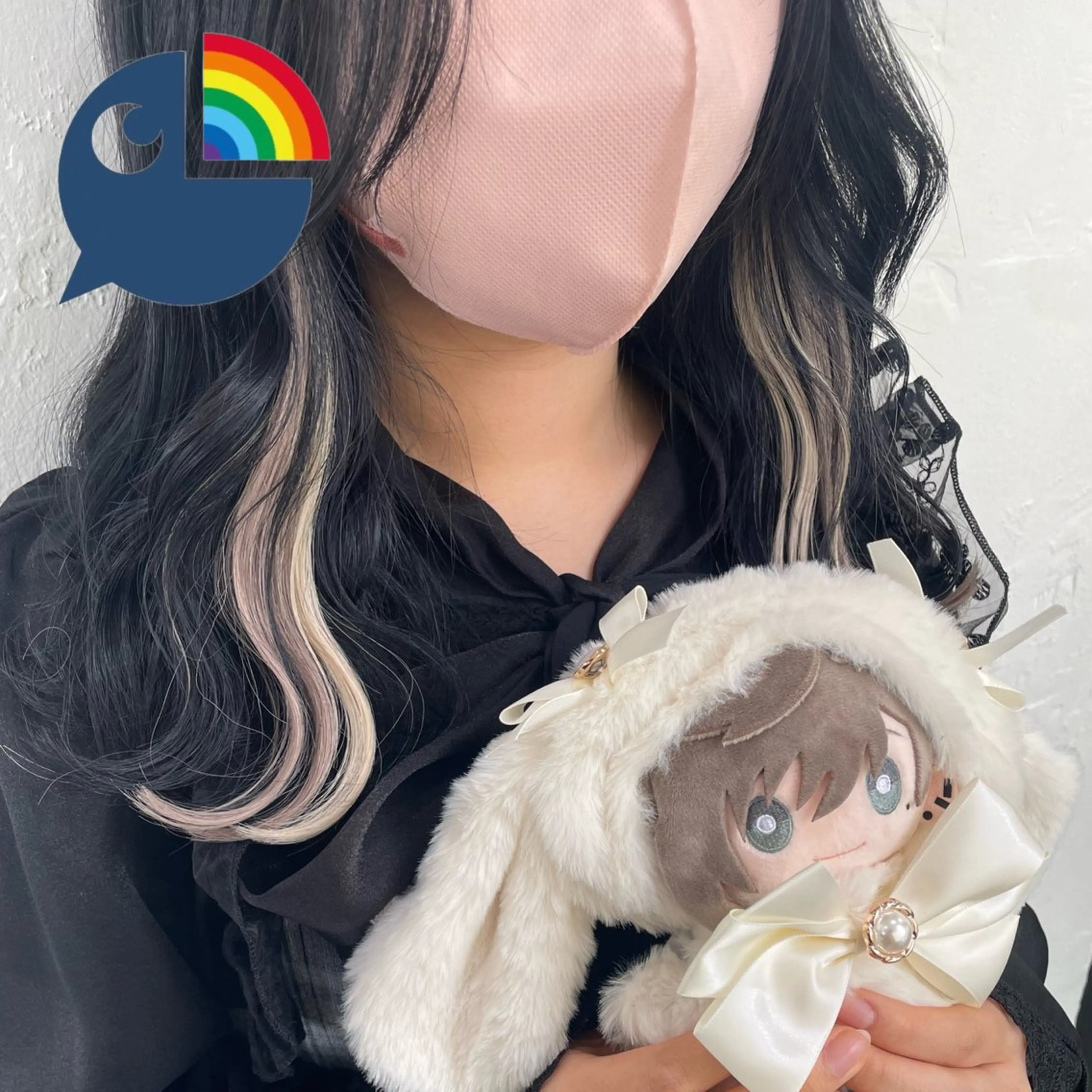 (4日前のご予約のみ)カット+カラー+ポイントエクステの写真