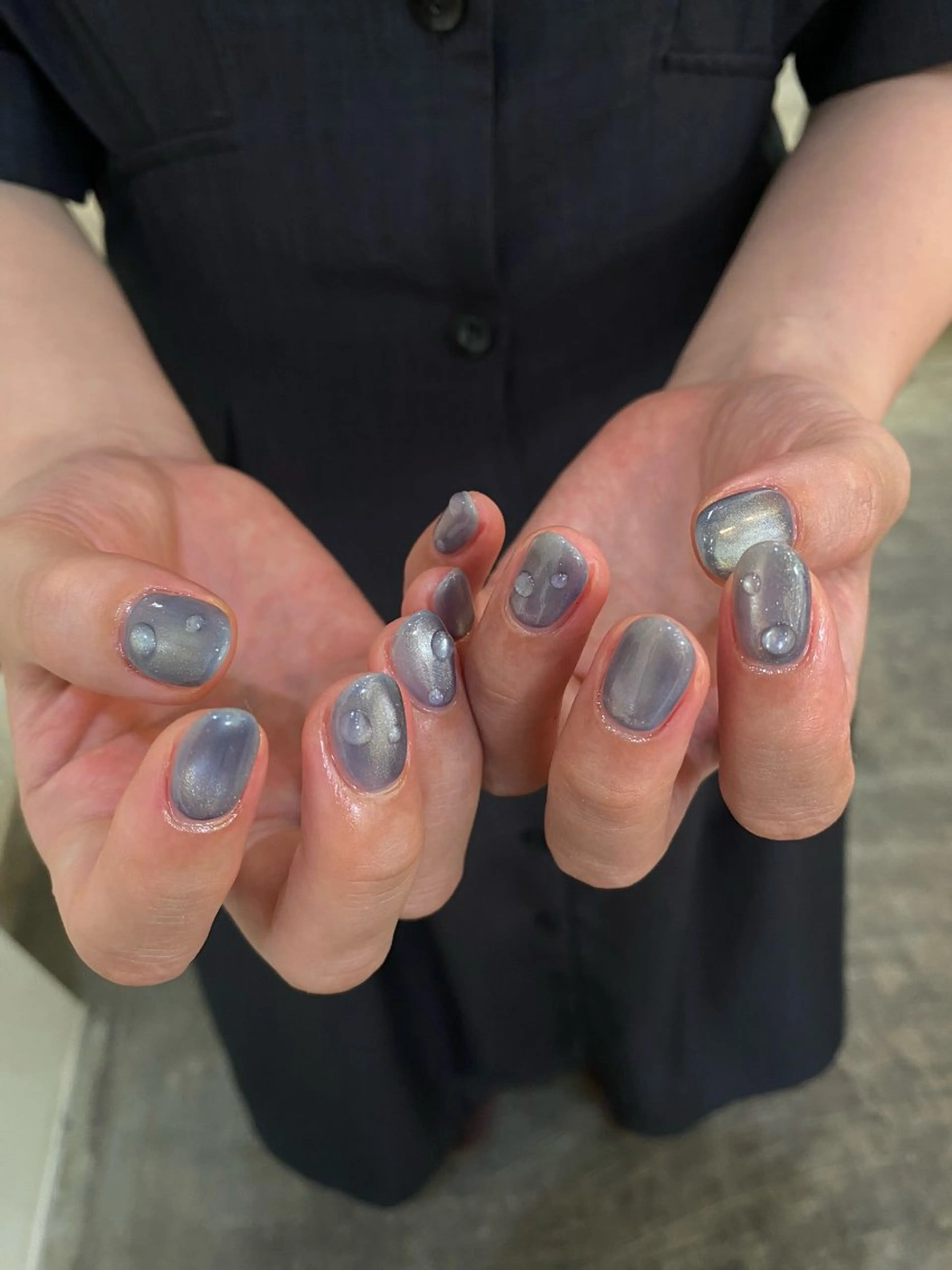 ネイル マグネットネイル ハンドネイル nable.所属・栗林 実莉のネイルデザイン