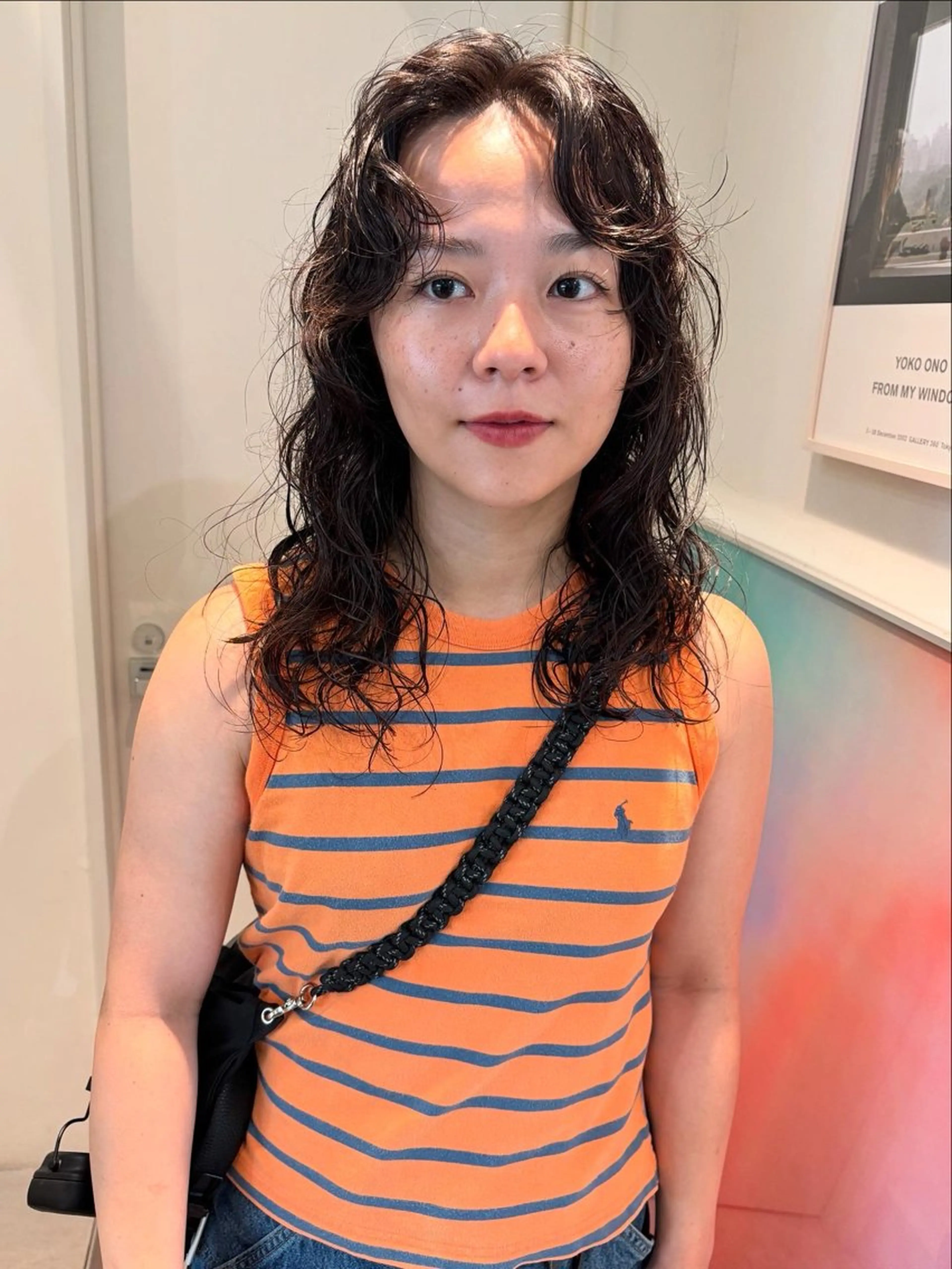 ミディアム パーマ カット パーマ ANY／SUE 千葉パーマのヘアスタイル