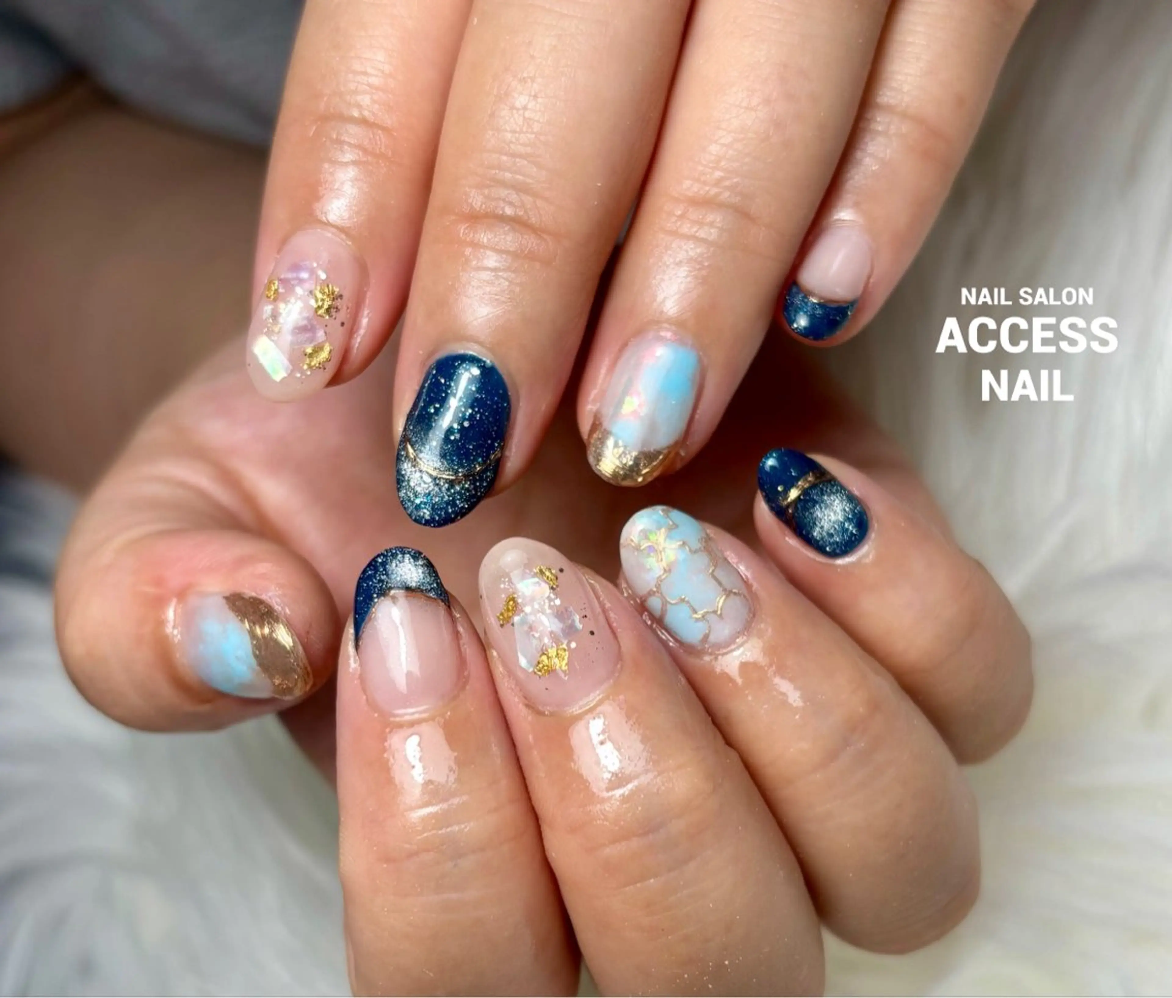 ネイル access nailのネイルデザイン