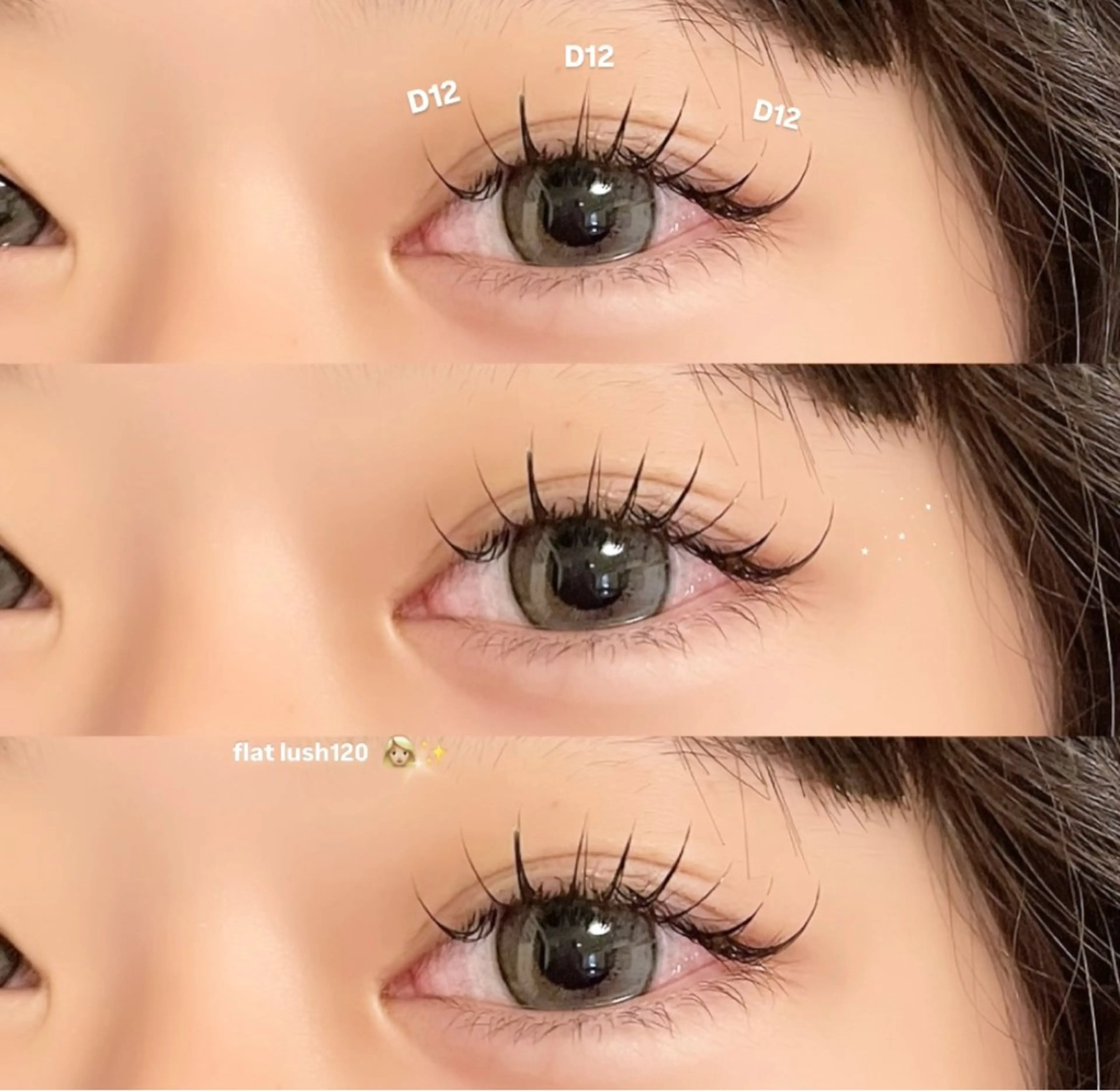 マツエク・マツパ マツエク mele.by Libelle所属・eylash mele.のマツエク・マツパデザイン