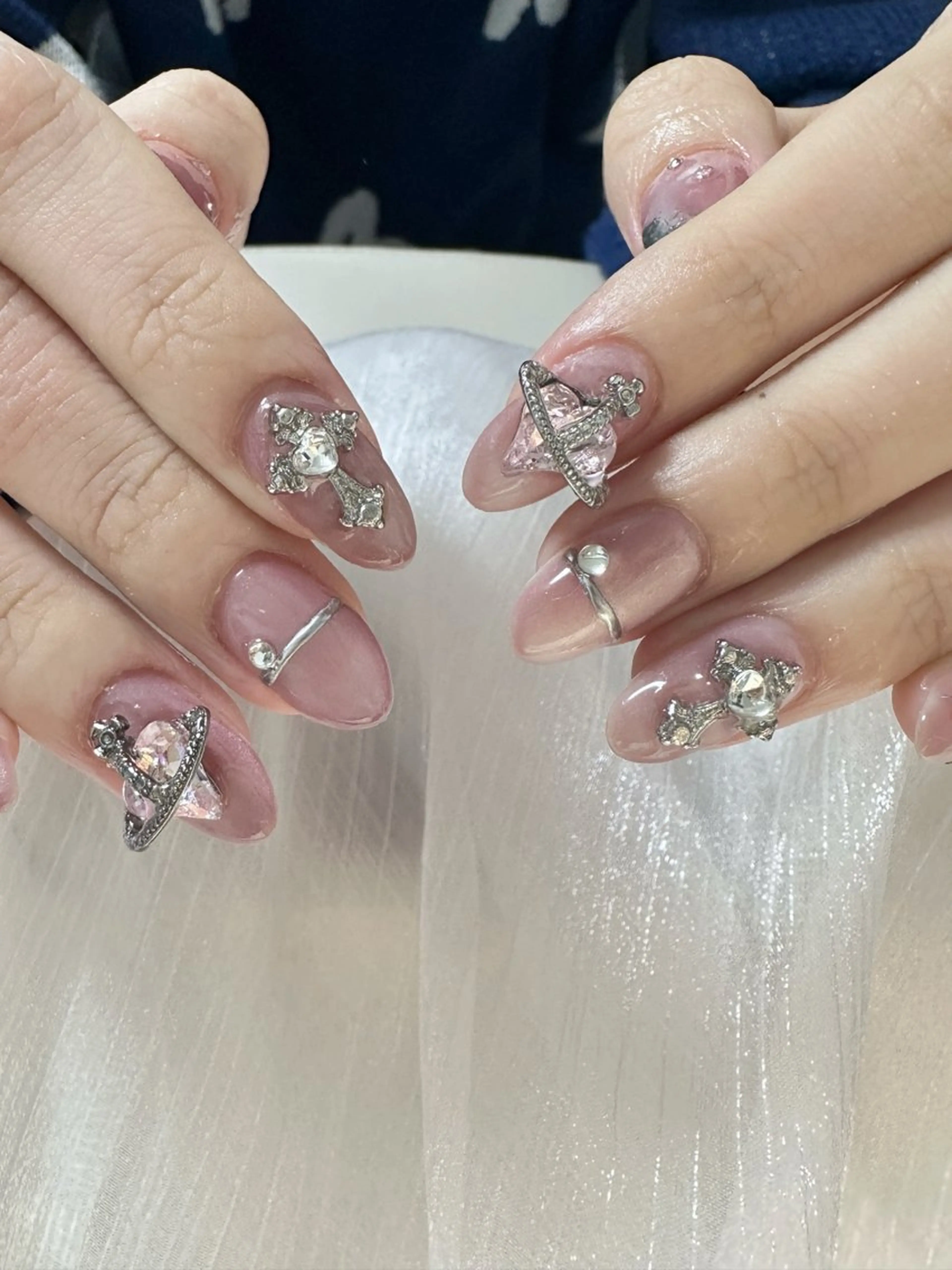 ネイル コネコネイルサロン モデル用のネイルデザイン