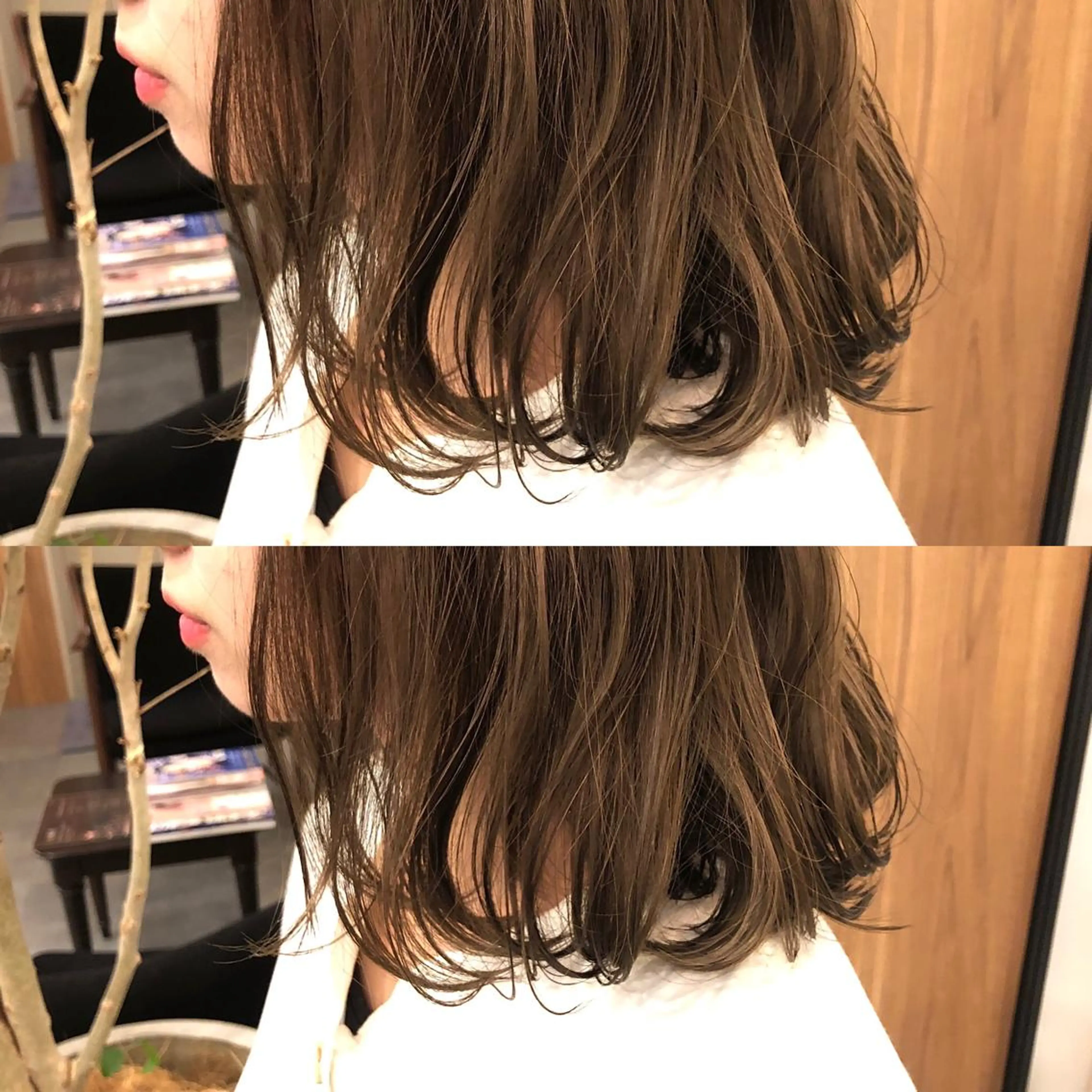 💗似合せカット💗＋✨デザインハイライト✨＋イルミナより低ダメージのイノアカラー＋🍀ハホニコTR＊ロング料金なしの写真