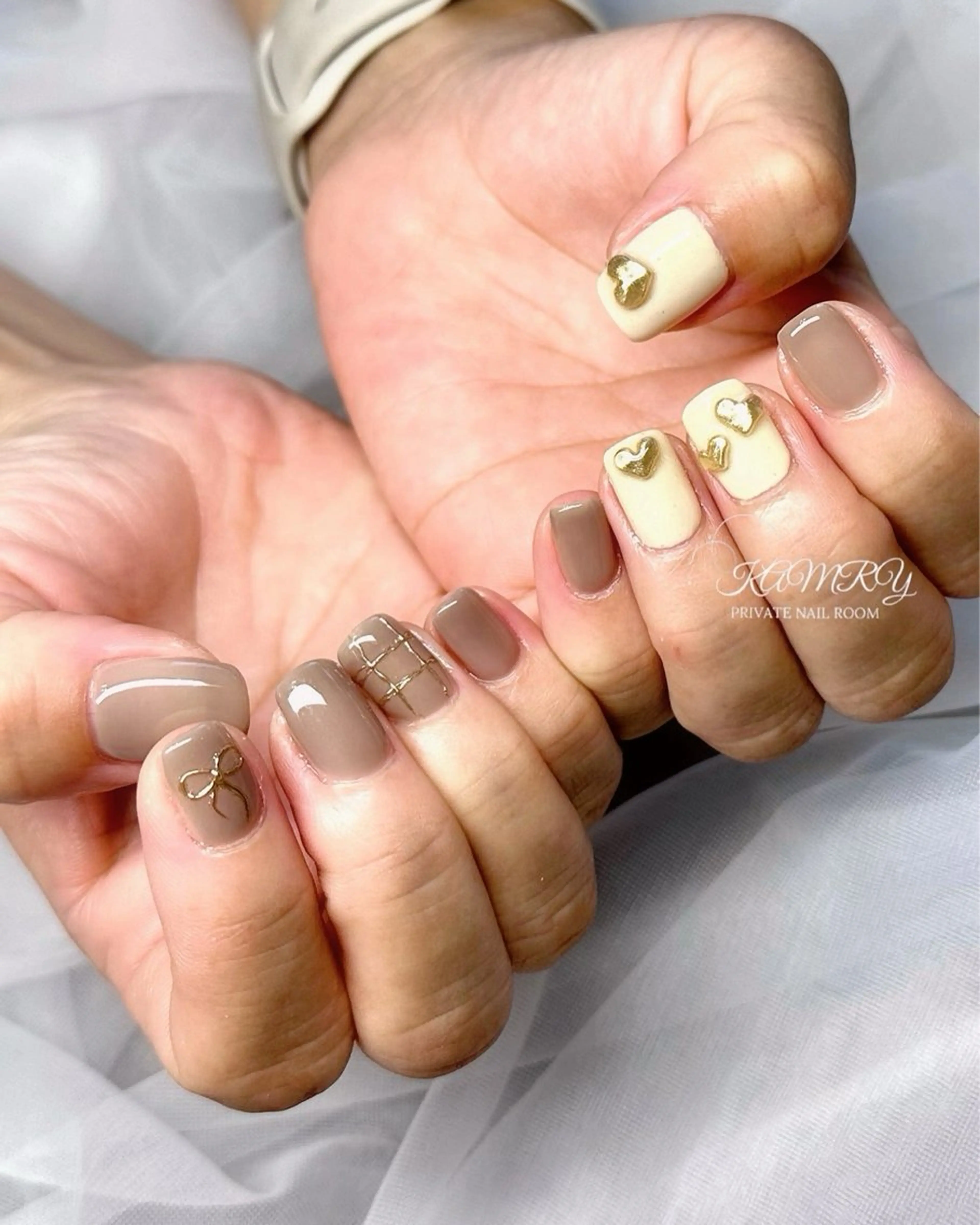 ネイル アートネイル ハンドネイル La ala nailのネイルデザイン