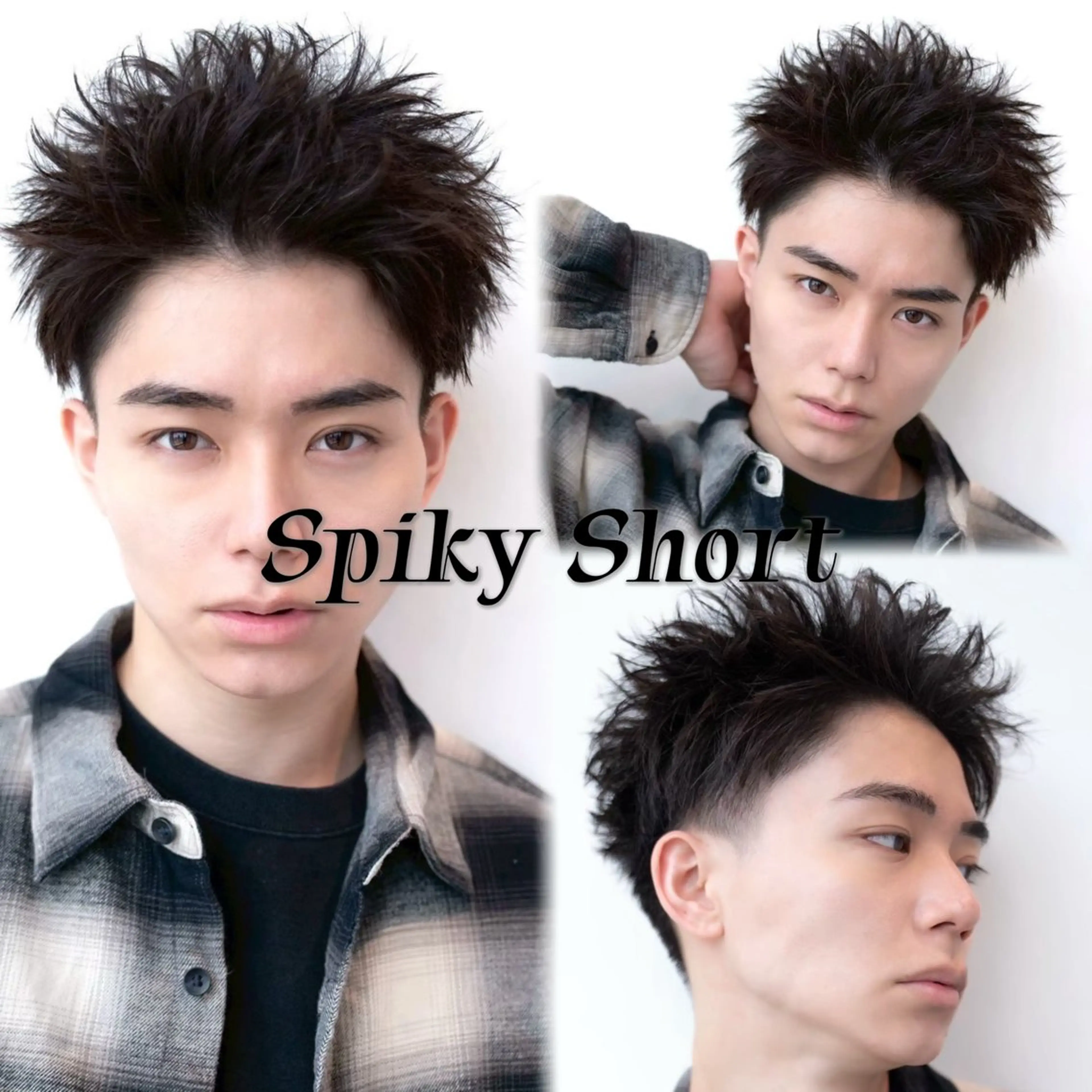 【1日1名月限定🔥】メンズカット＋最新トリートメント✂️ センターパート・スパイキーショートなど人気スタイル対応！の写真