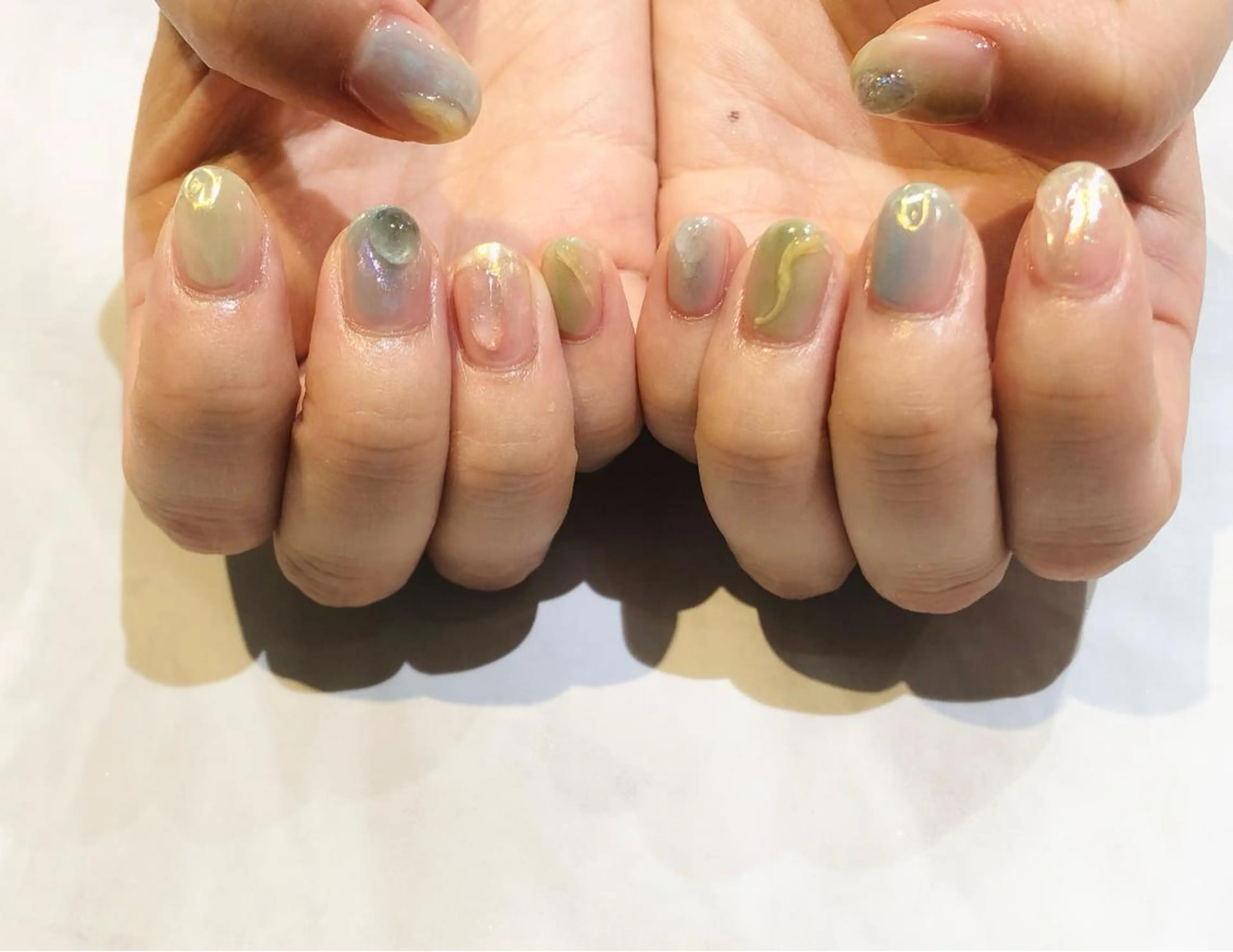 ネイル 舞田 苑香のネイルデザイン