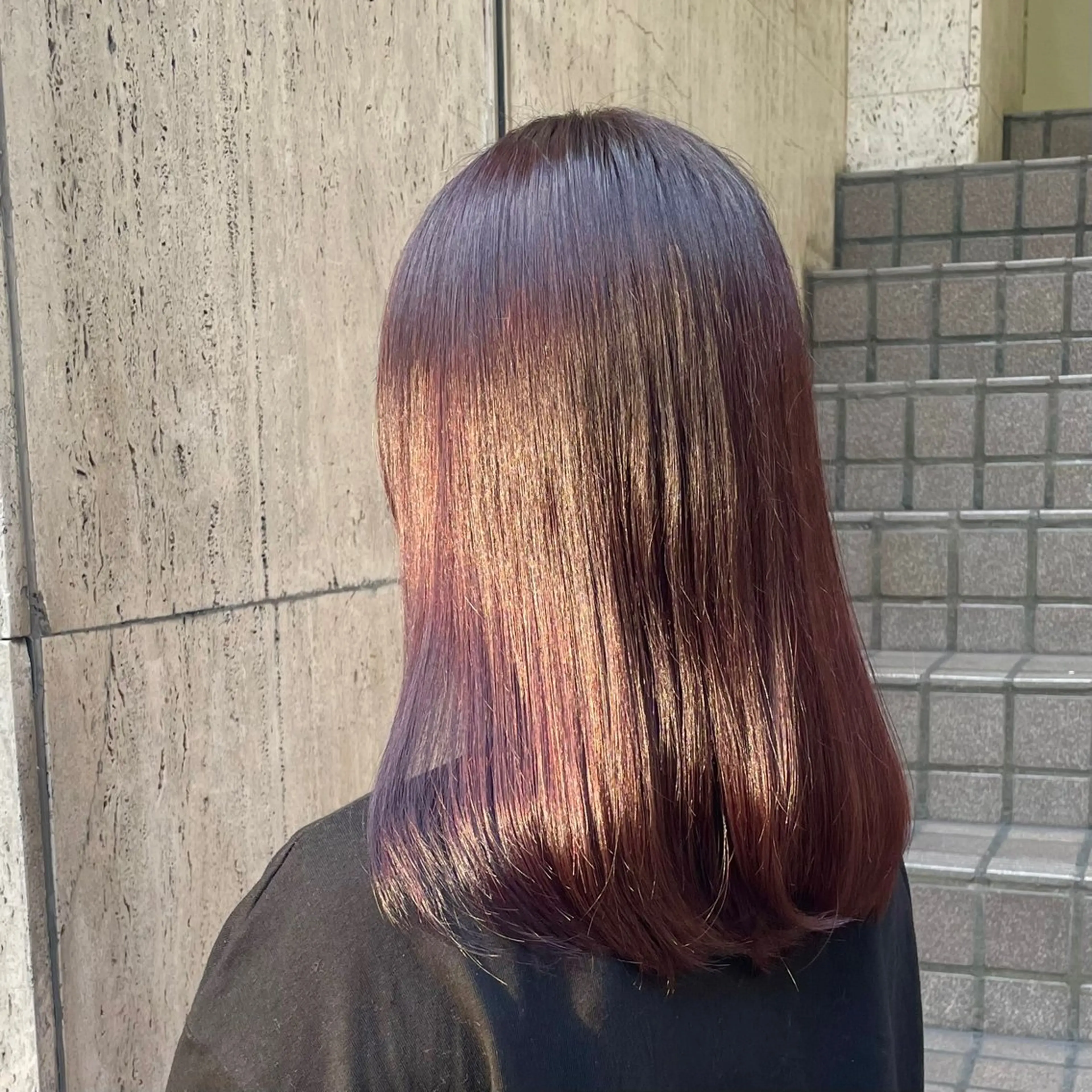 カラー ヘアカラー 🤍🌸 Sakura🌸🤍のマツエク・マツパデザイン