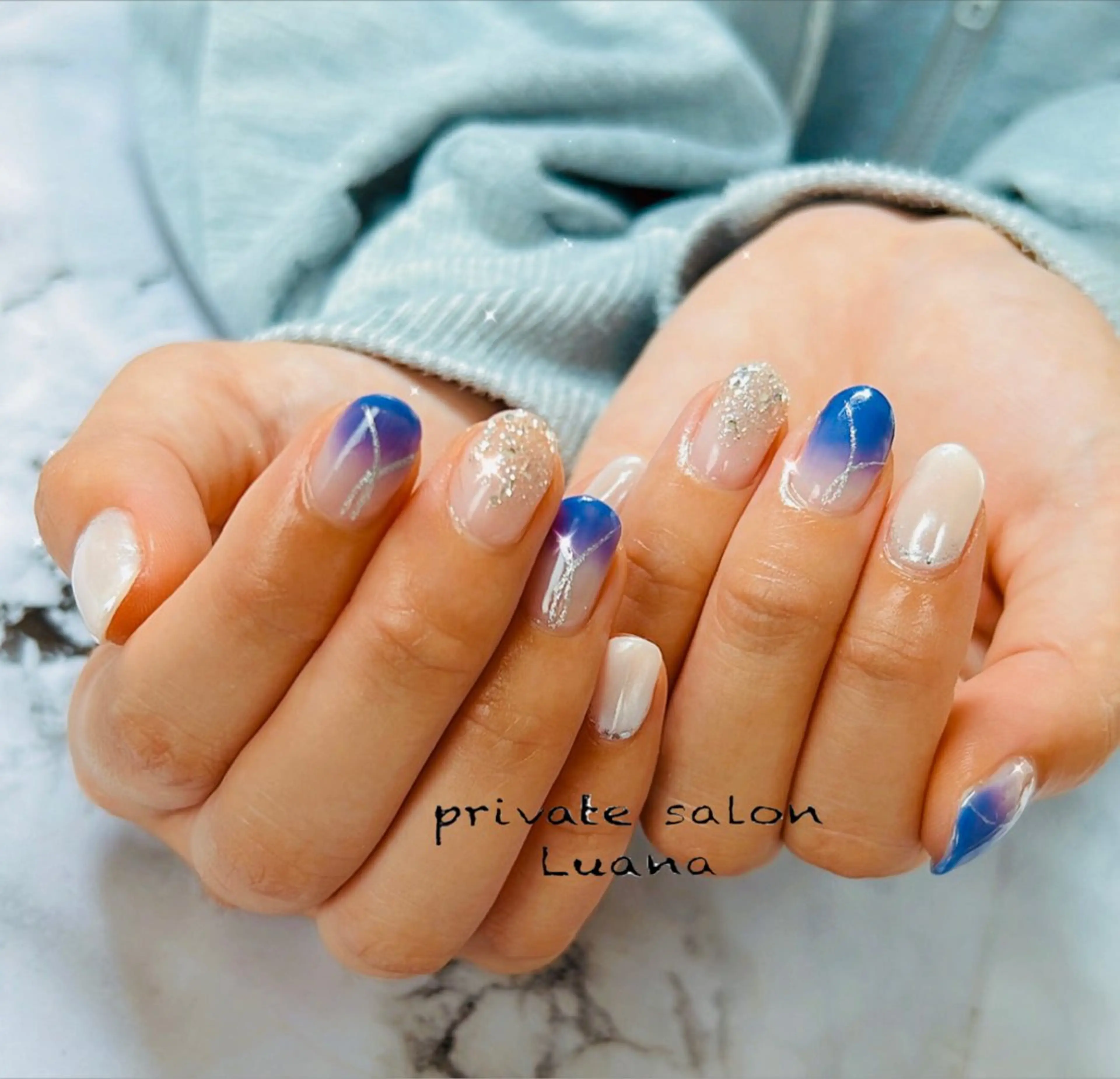 ネイル ハンドネイル 自宅ネイルサロン ルアナのネイルデザイン
