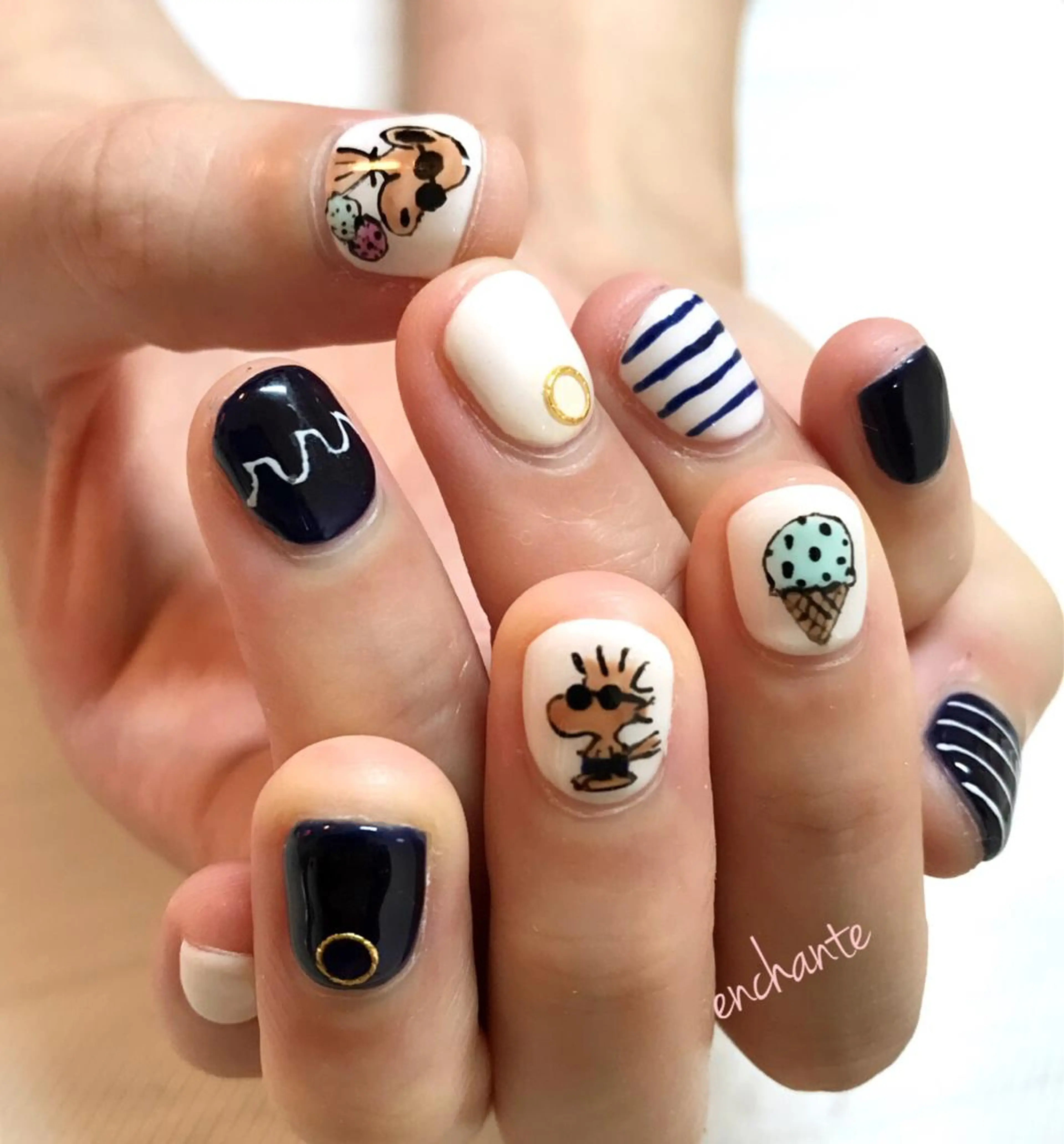 ネイル アンシャンテ所属・enchante 自由が丘のネイルデザイン
