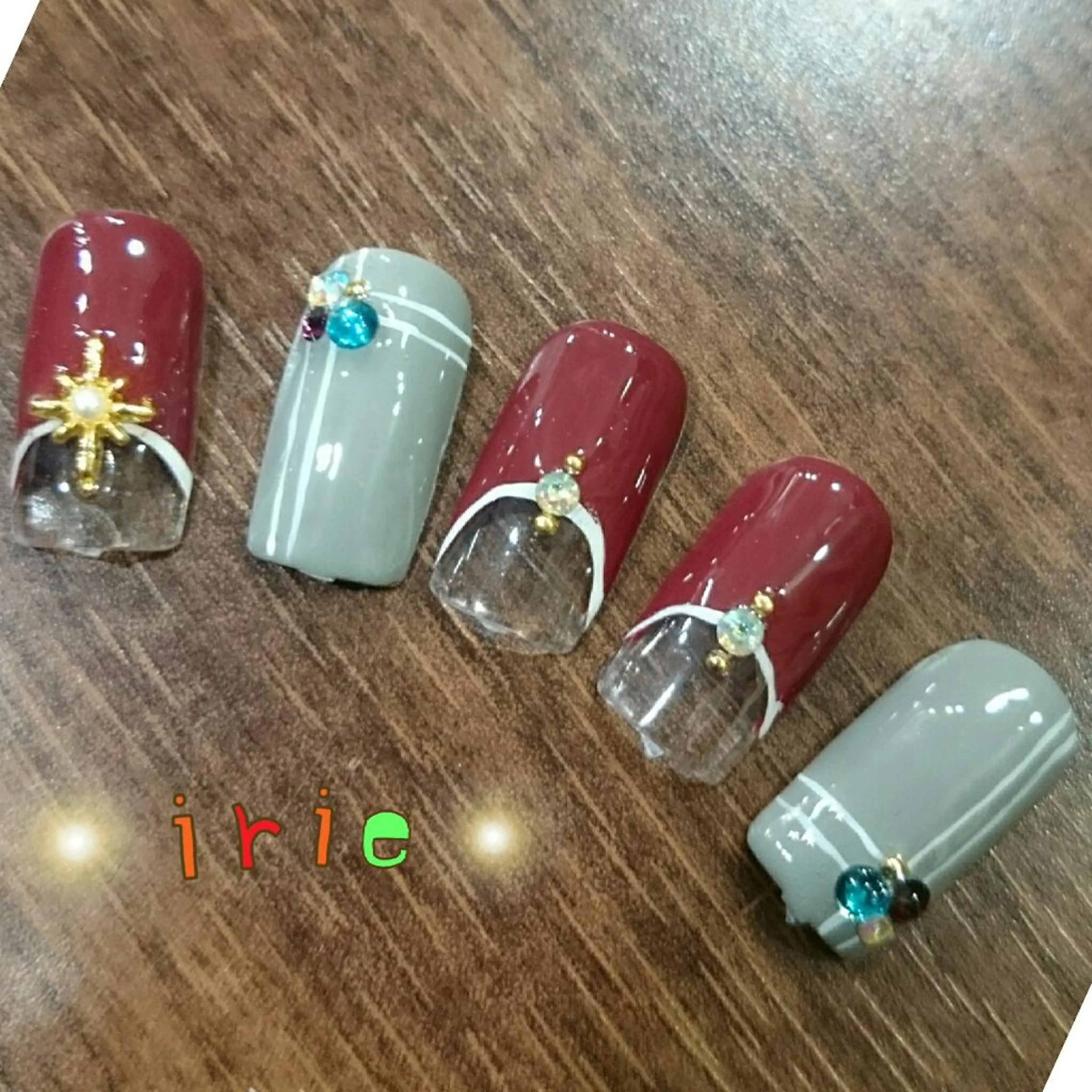 カラー パーマ ヘアアレンジ メンズ キッズ ネイル Hair salon Irie所属・與儀 知佳のネイルデザイン