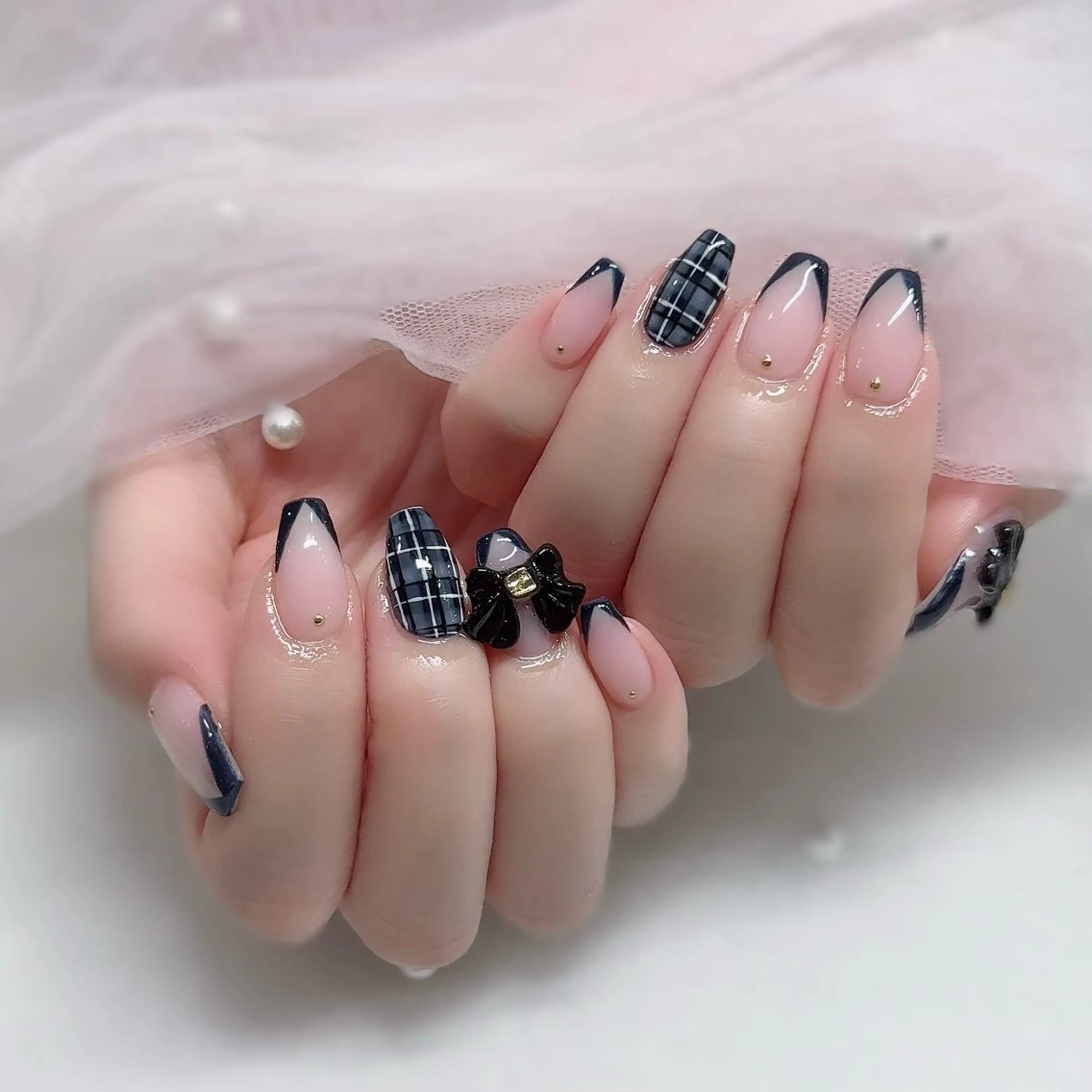 ネイル フレンチネイル ハンドネイル Hal nail Rioのネイルデザイン