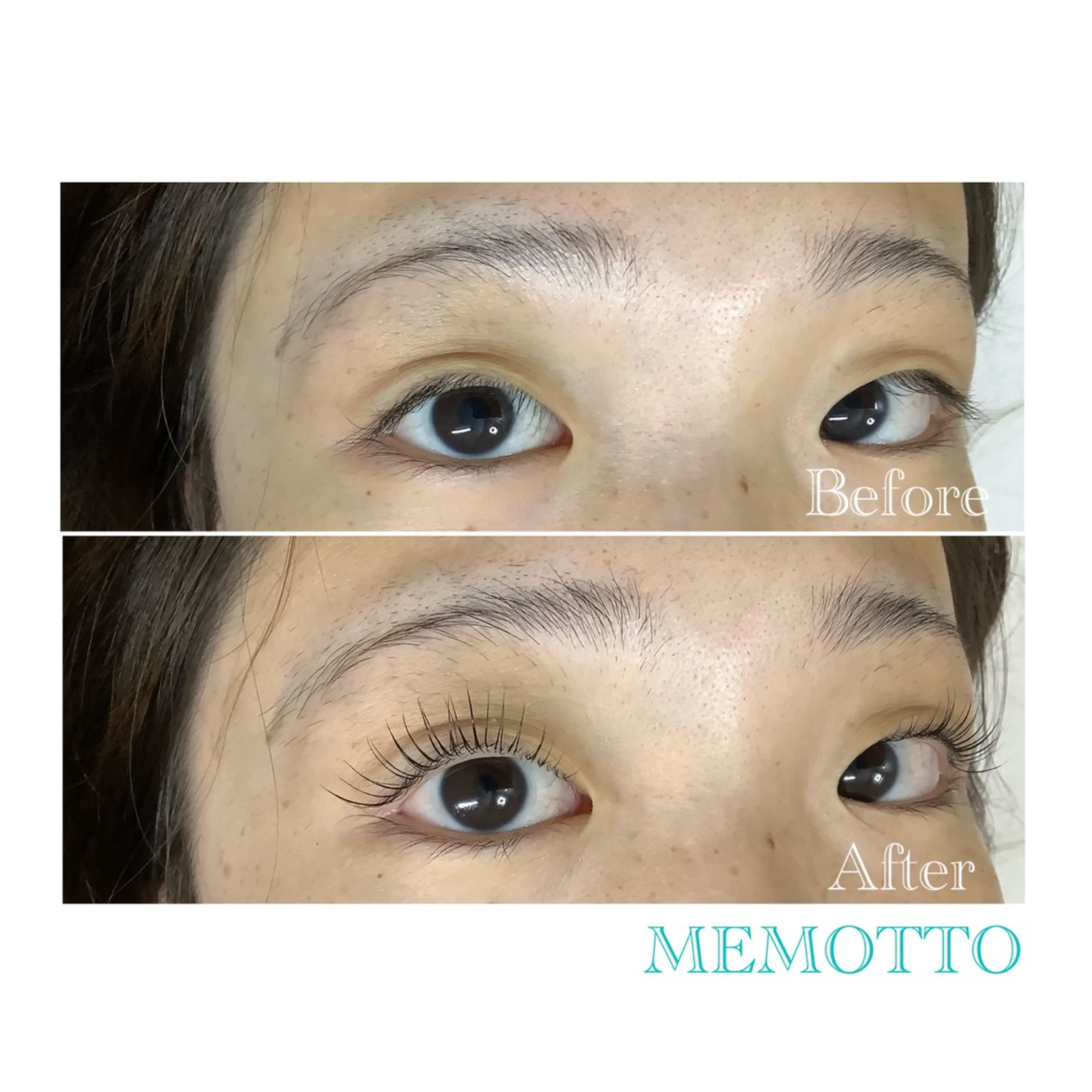 マツエク・マツパ 一重×まつ毛パーマ マツパ MEMOTTO CHIHIROのマツエク・マツパデザイン