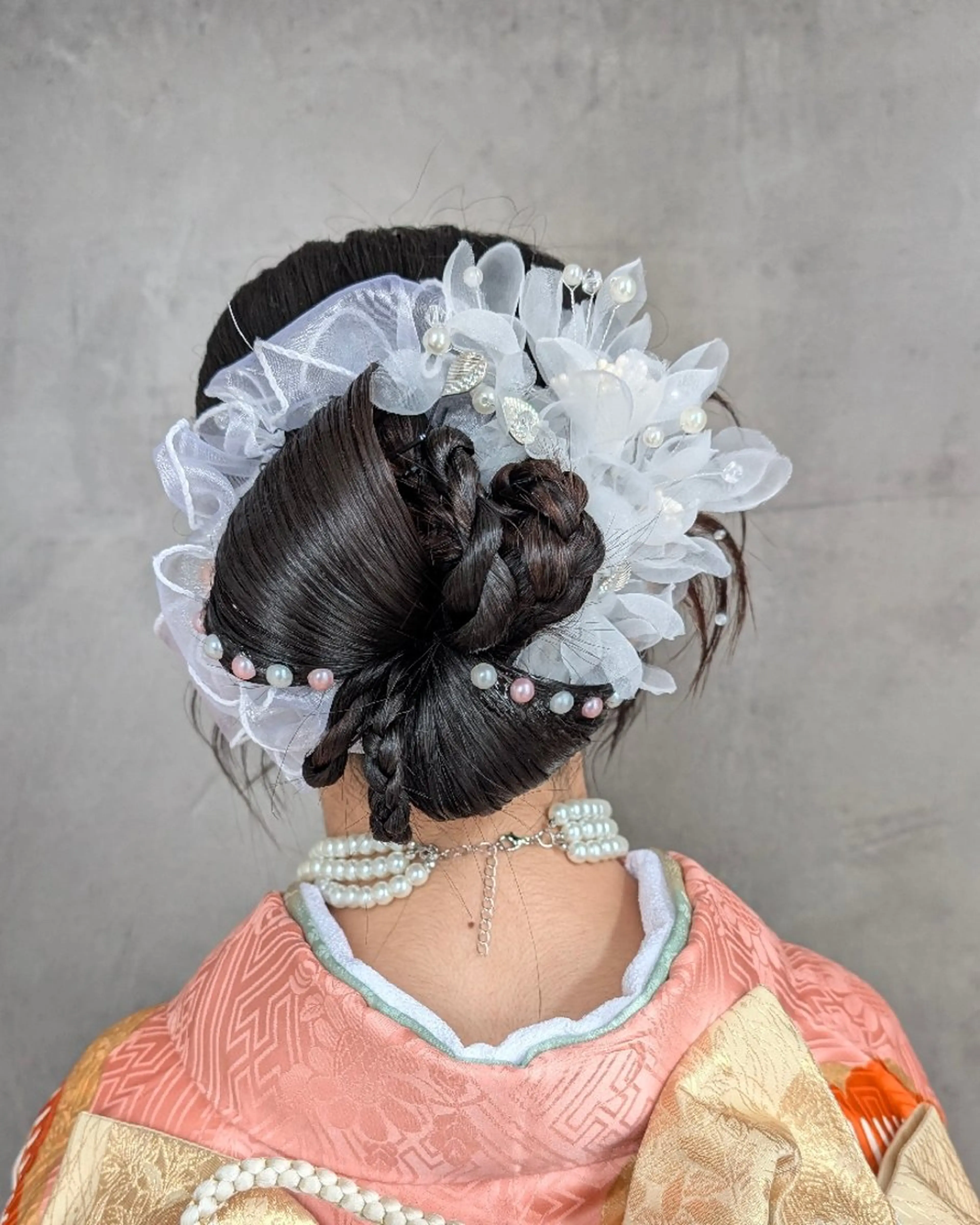 ヘアアレンジ 成人式 ヘアセット ブランシェ勝川南口店 石原 あゆみのマツエク・マツパデザイン