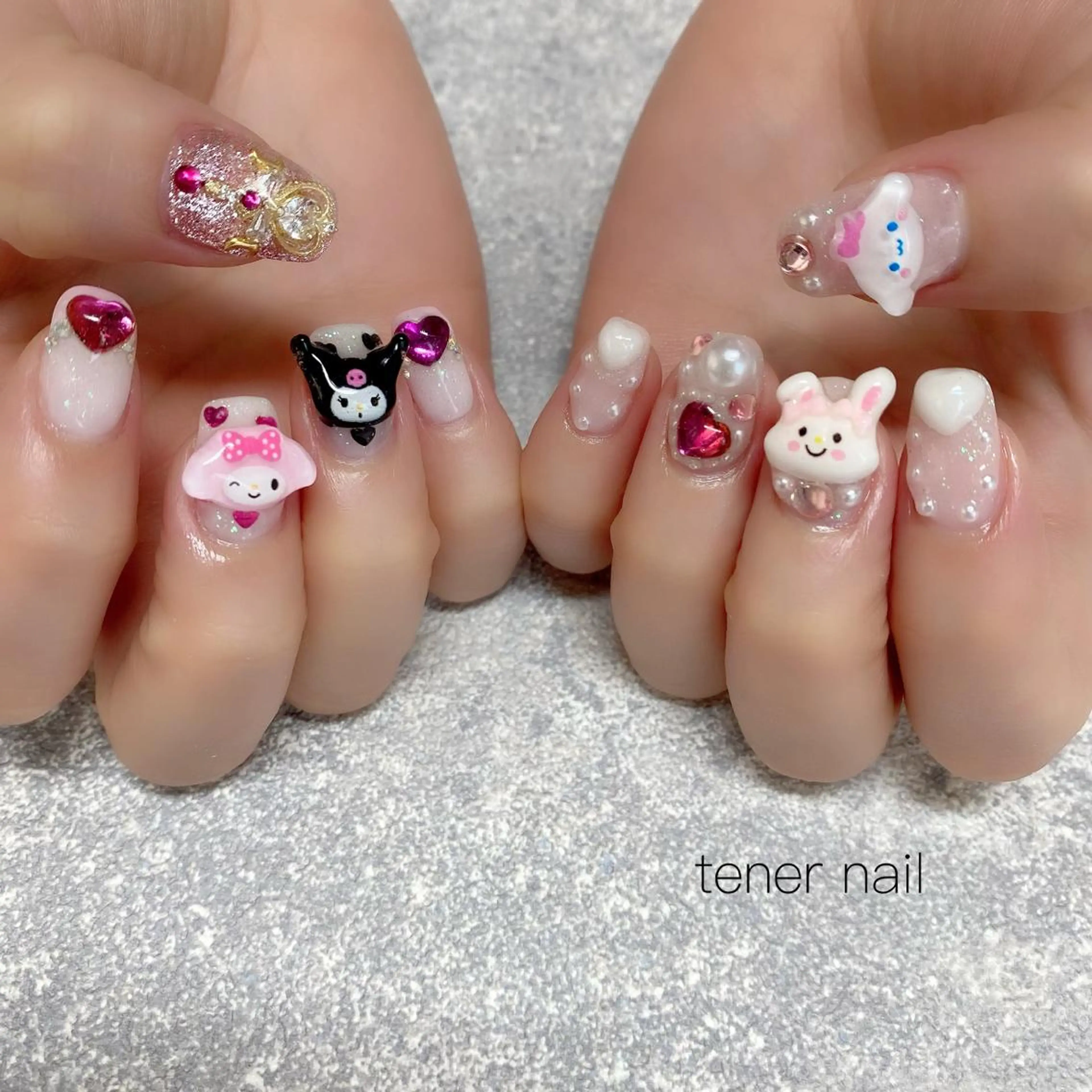 ネイル 持ち込み tener  nail  テネルネイル所属・テネルネイル tener nailのネイルデザイン