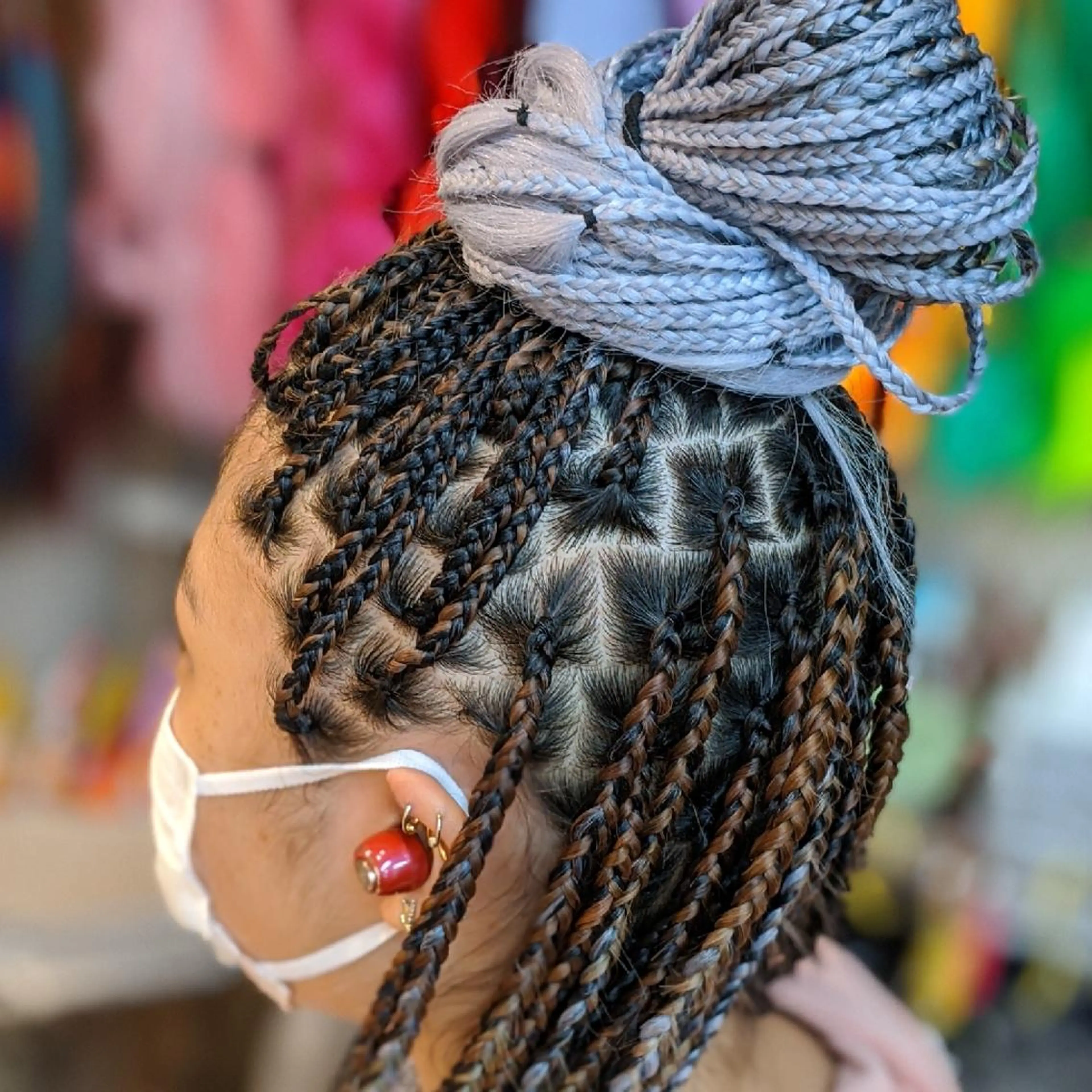 ロング ヘアアレンジ ロング エクステ scamp ★のヘアスタイル