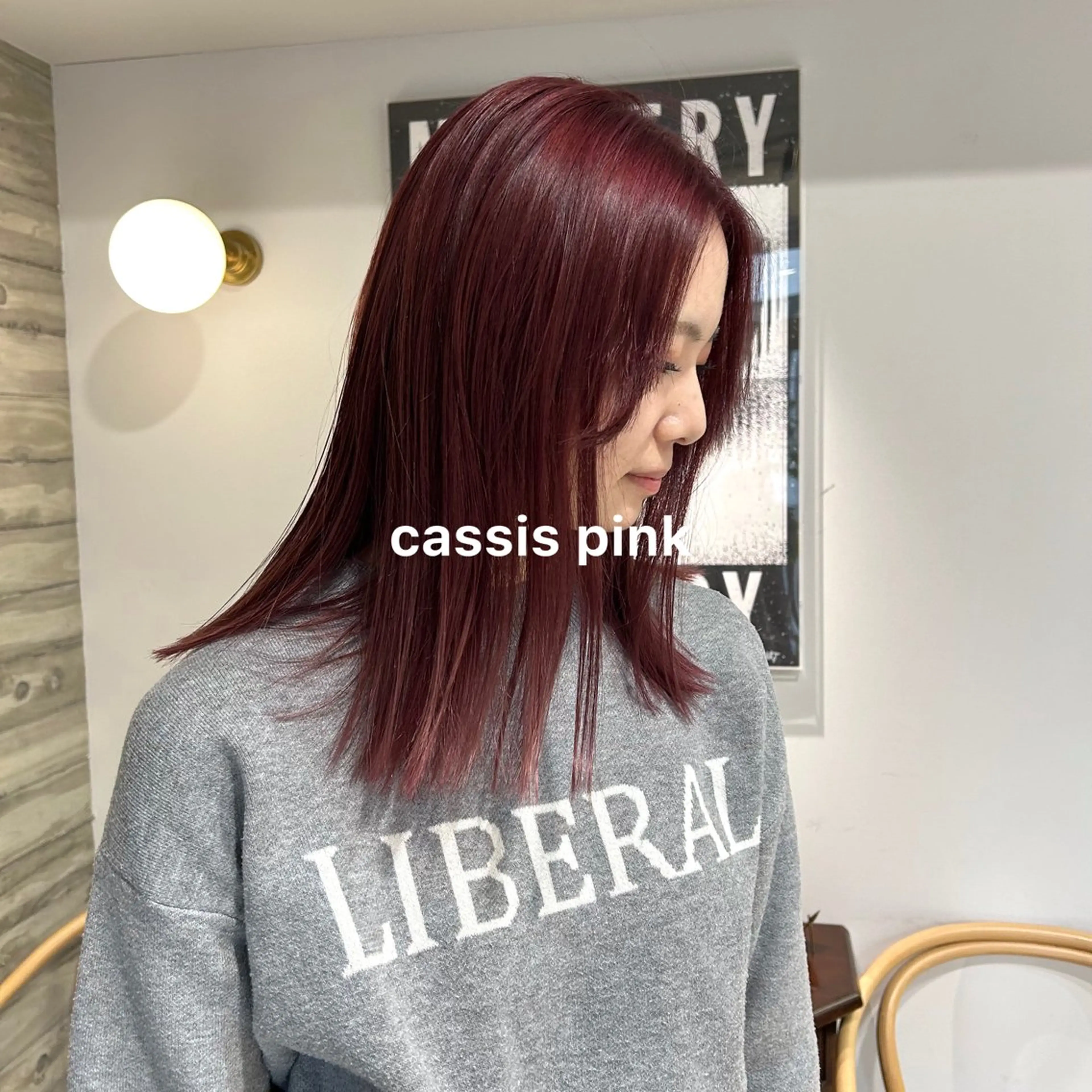 カラー 暖色カラー推し/ トヤエリコのヘアスタイル