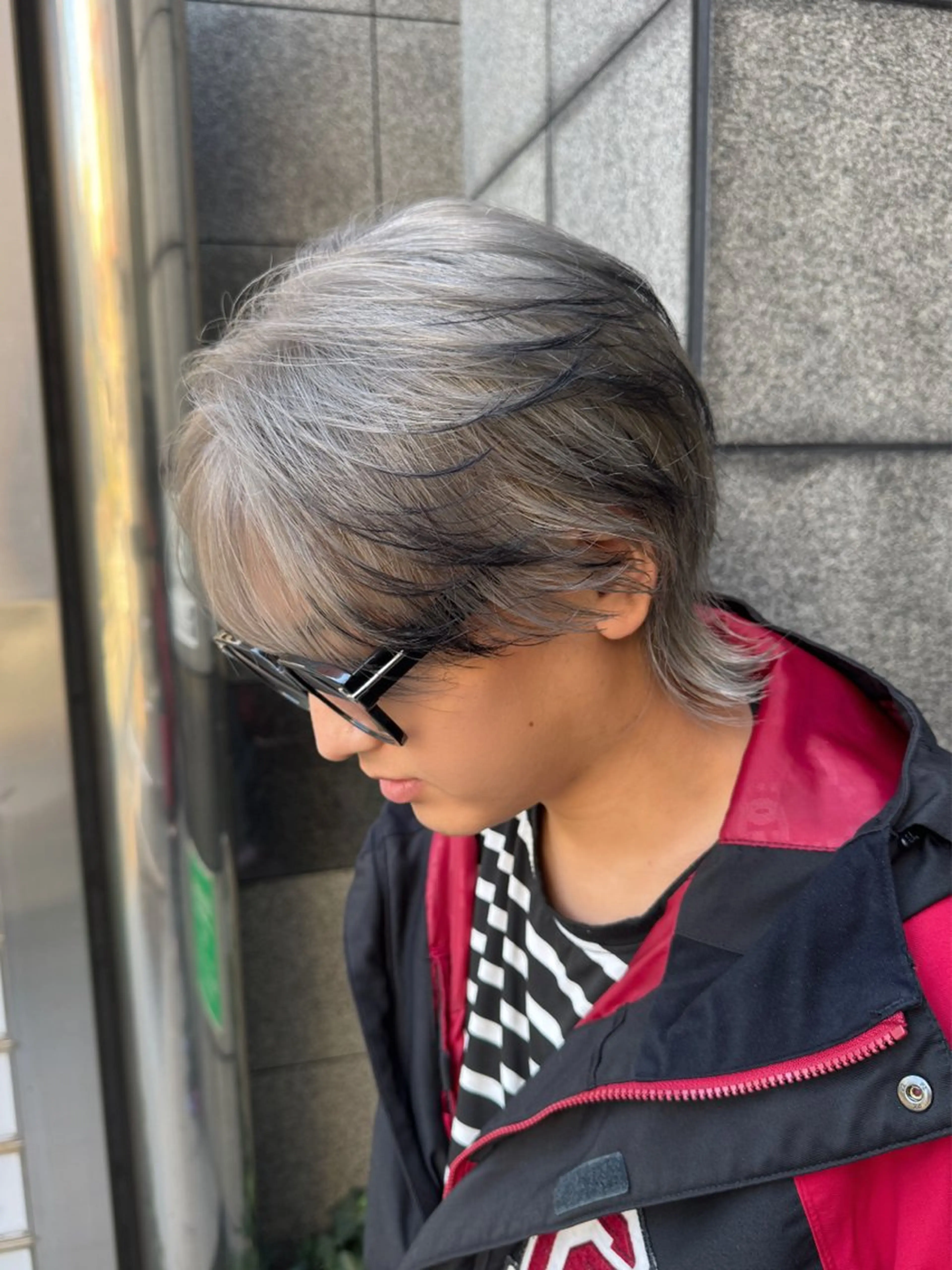 カラー メンズ ヘアカラー トリートメント Peyp  prod ICON 博多【ペイププロドアイコン】所属・Peyp博多 SORAモデル募集のヘアスタイル