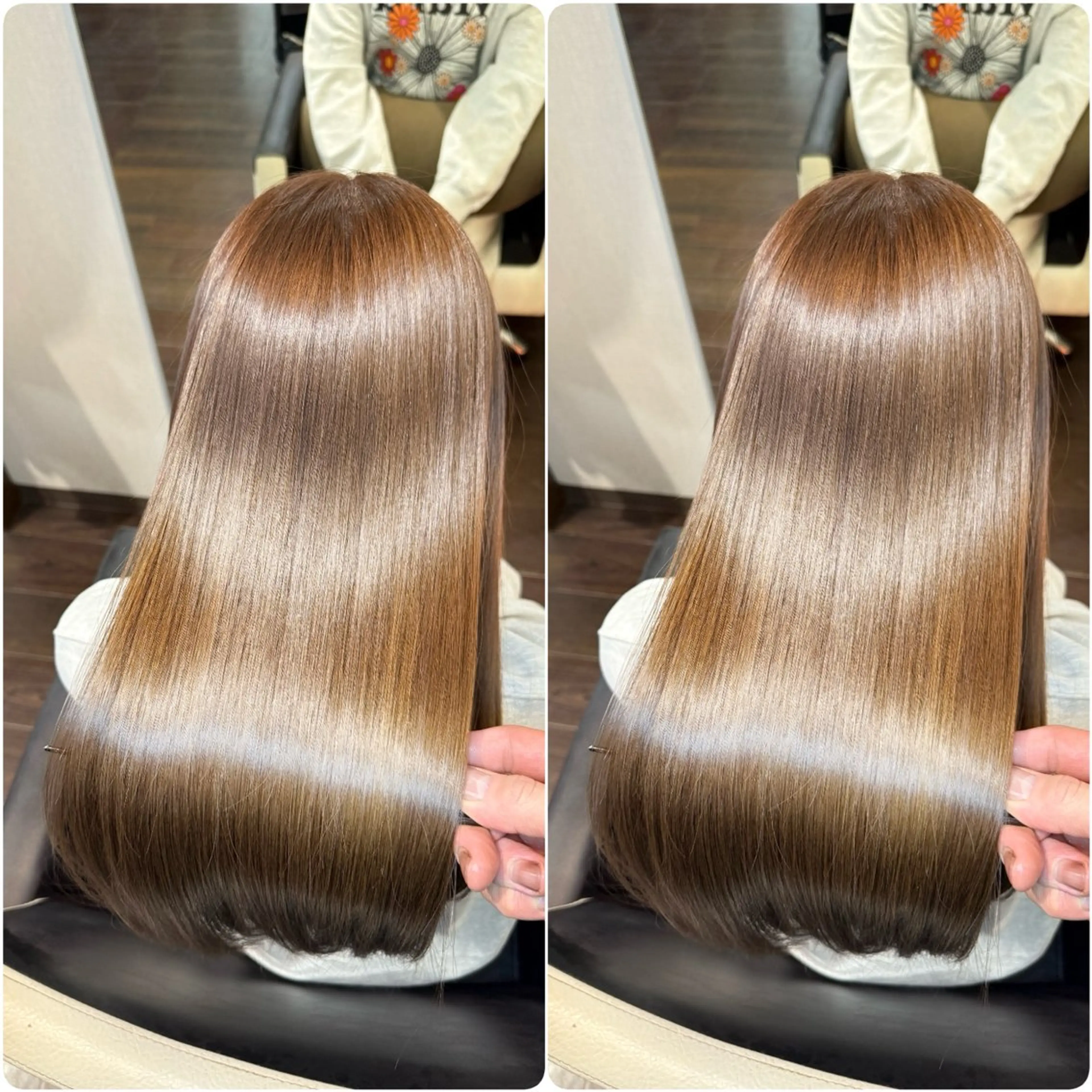 ロング カラー カット ヘアカラー トリートメント ヘッドスパ youres hair 髪質改善トリートメント&ヘッドスパ　新宿EAST所属・🌹ULTOWA🌹 髪質改善/縮毛/店長のヘアスタイル