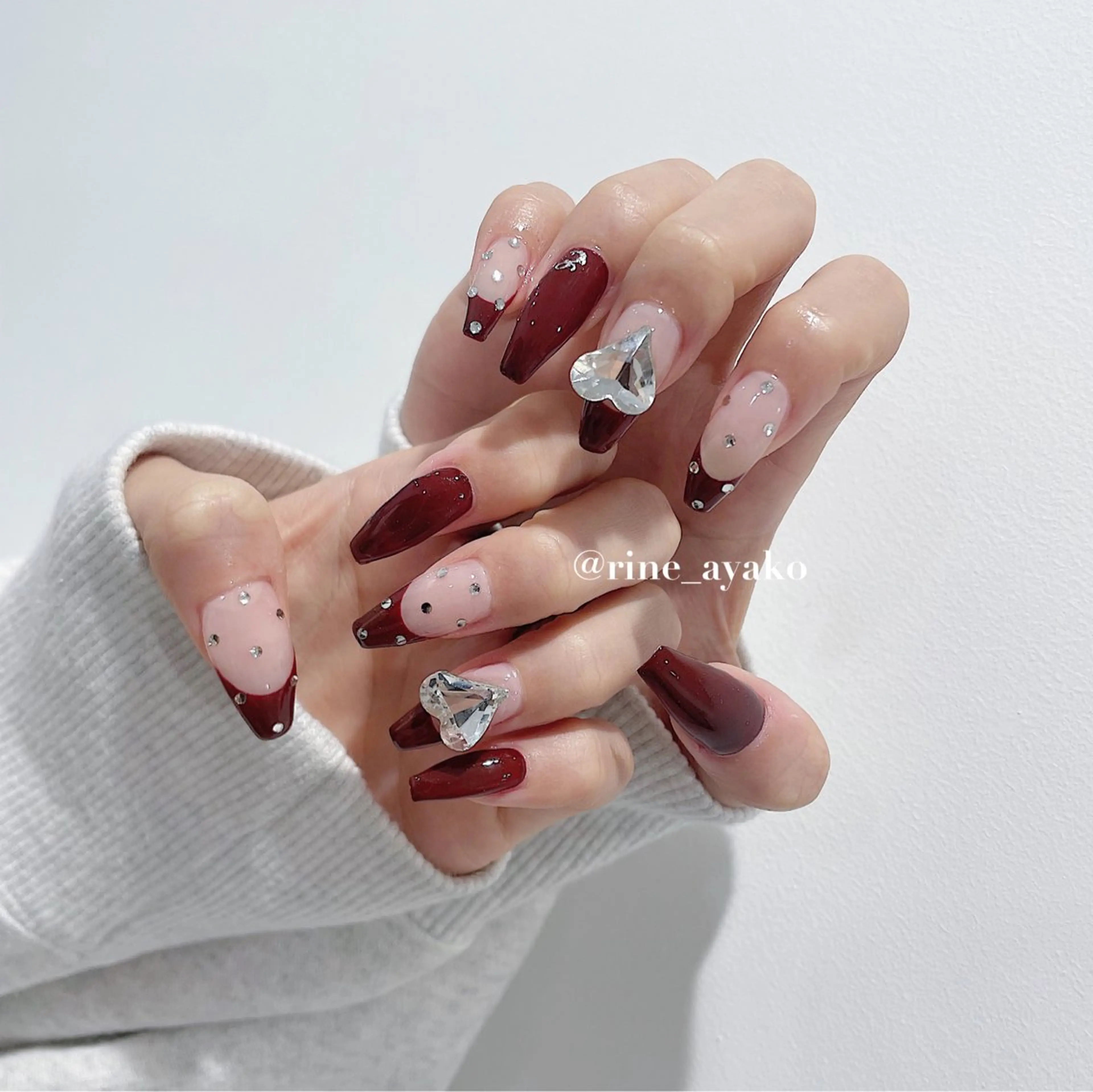 ネイル nail&eyelash Rine所属・Rine 放出 (リネ)のネイルデザイン