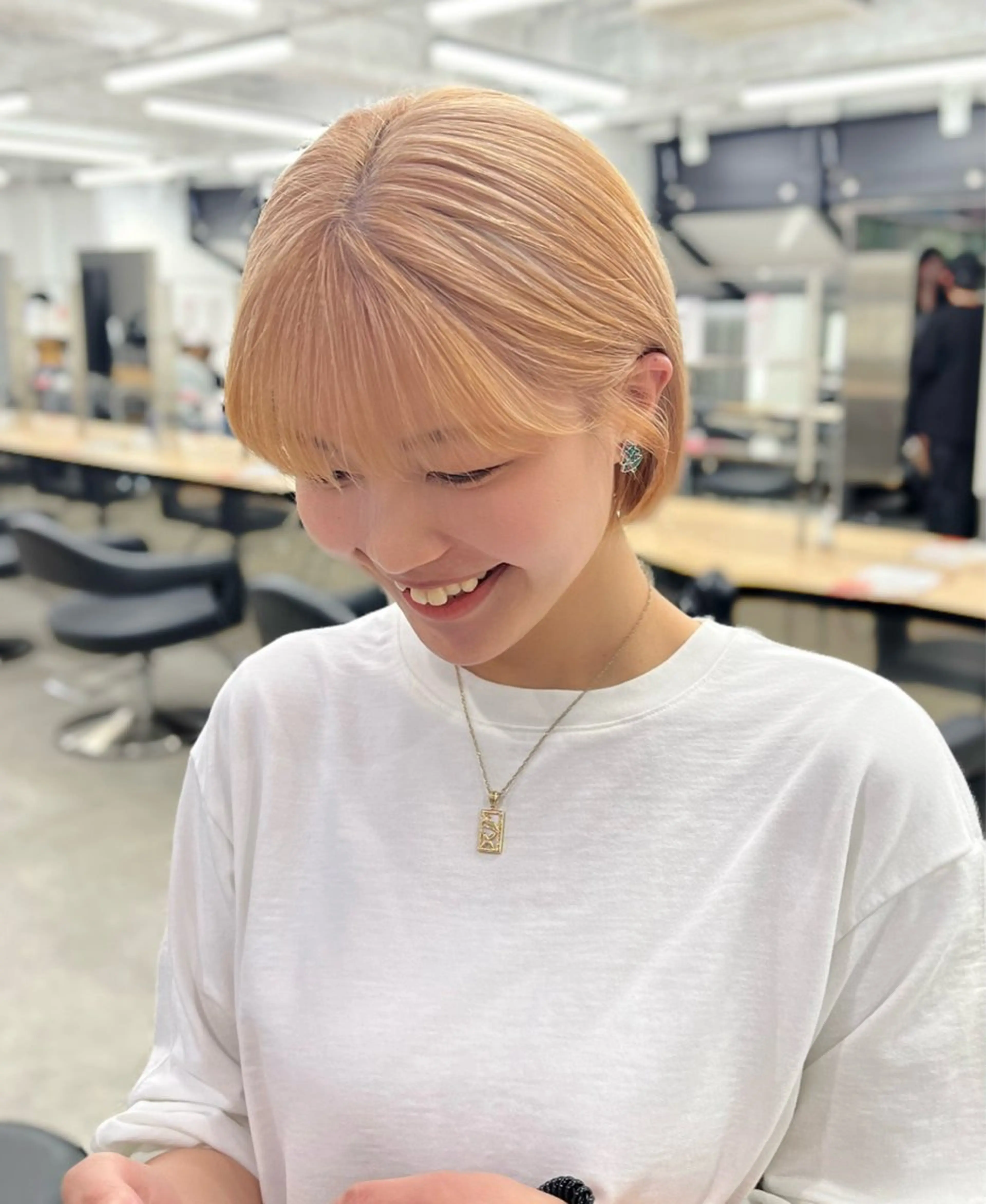 ショート モテヘア/グレージュ /ボブ/前原汐🎐のヘアスタイル