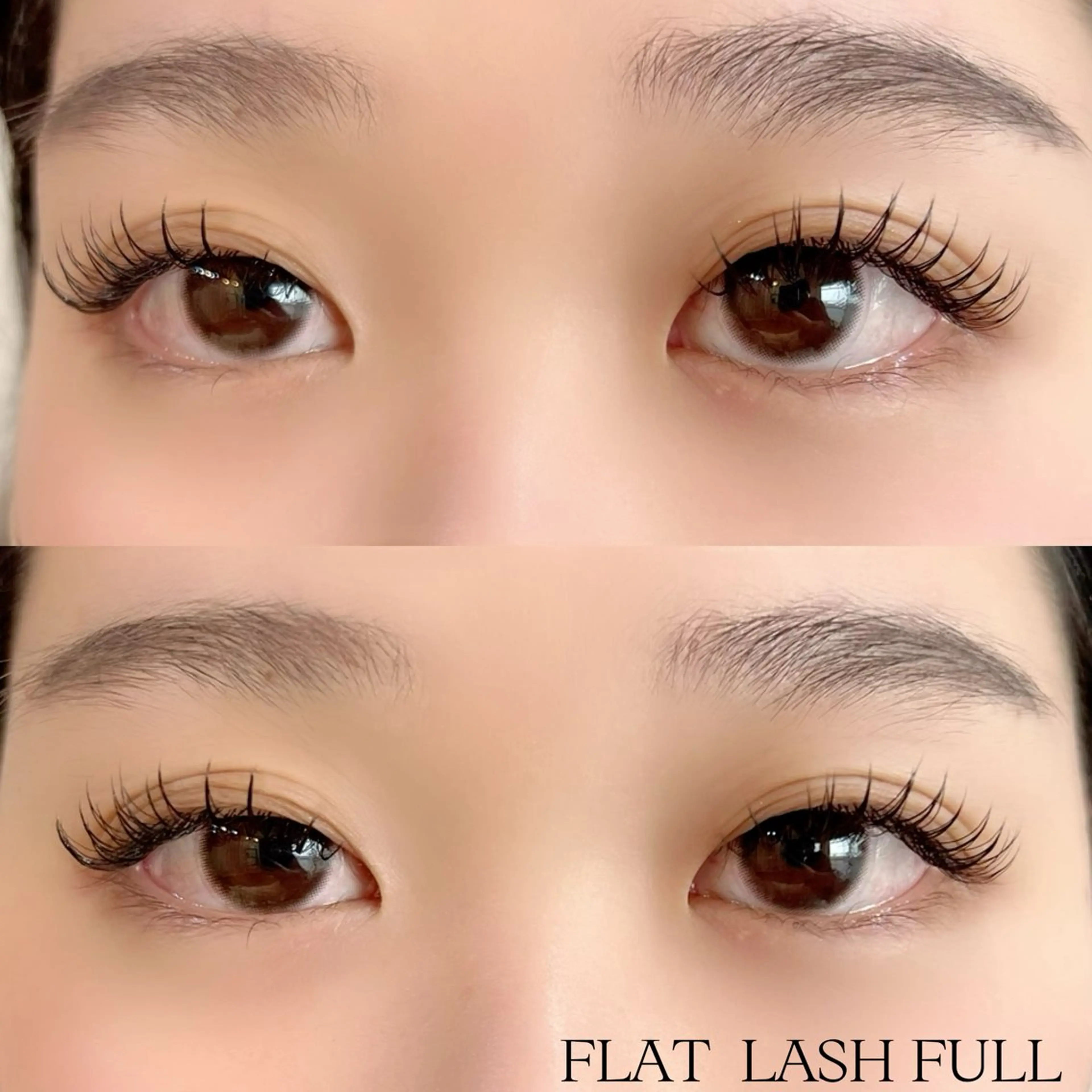 マツエク・マツパ フラットラッシュ mk eyelashのマツエク・マツパデザイン